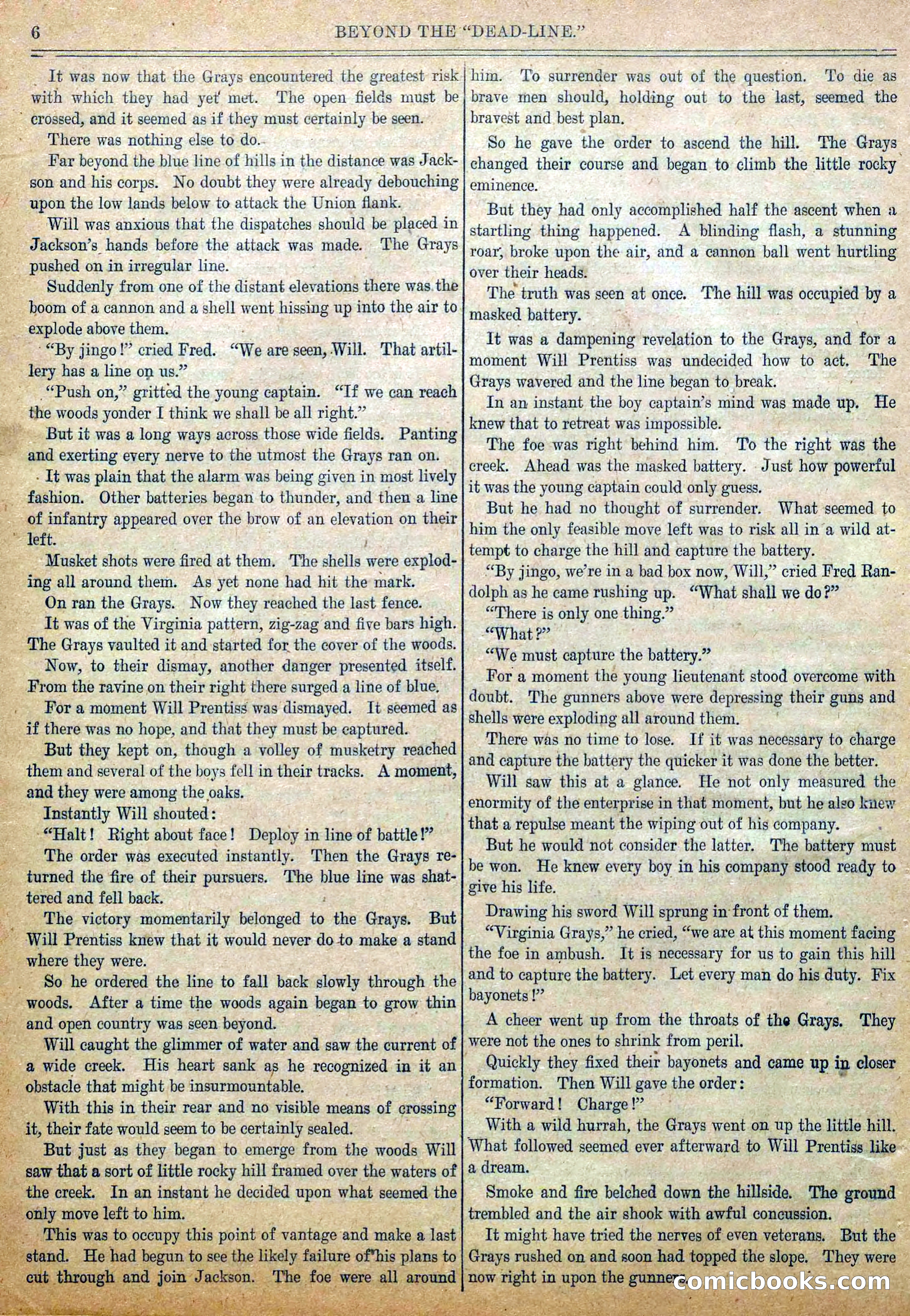 Blue and Gray Weekly, No. 20 — page 8 of 36