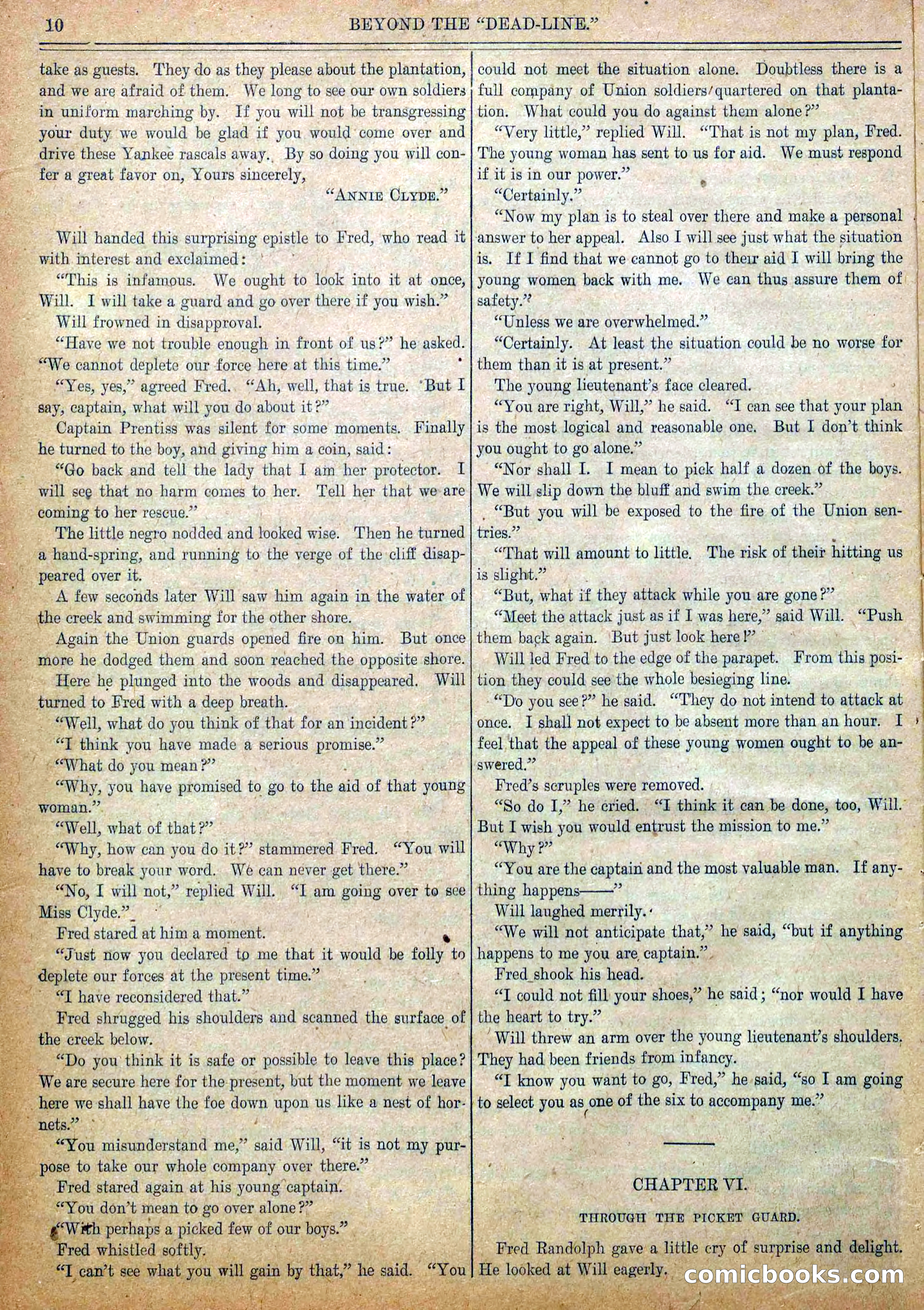 Blue and Gray Weekly, No. 20 — page 12 of 36