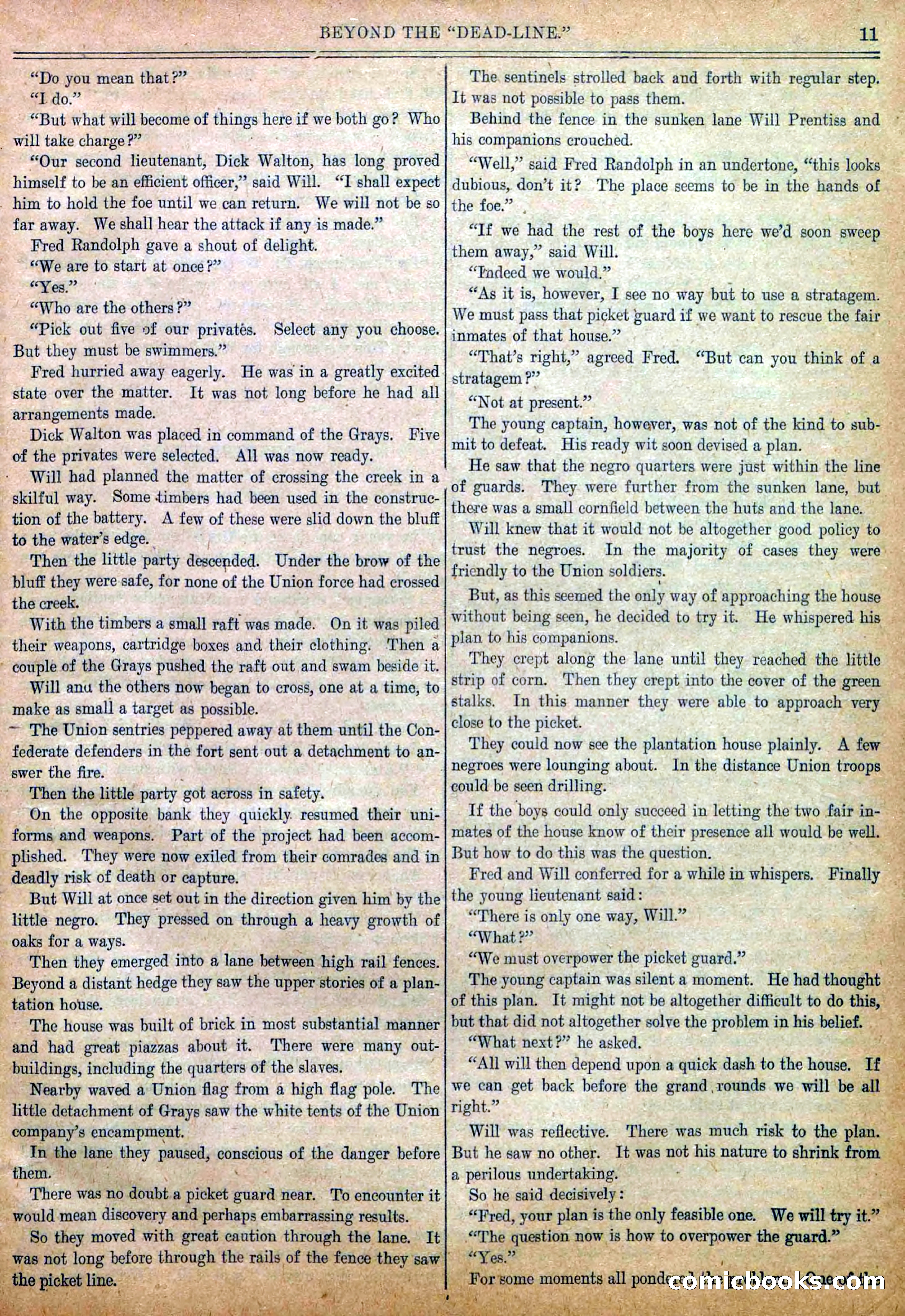 Blue and Gray Weekly, No. 20 — page 13 of 36