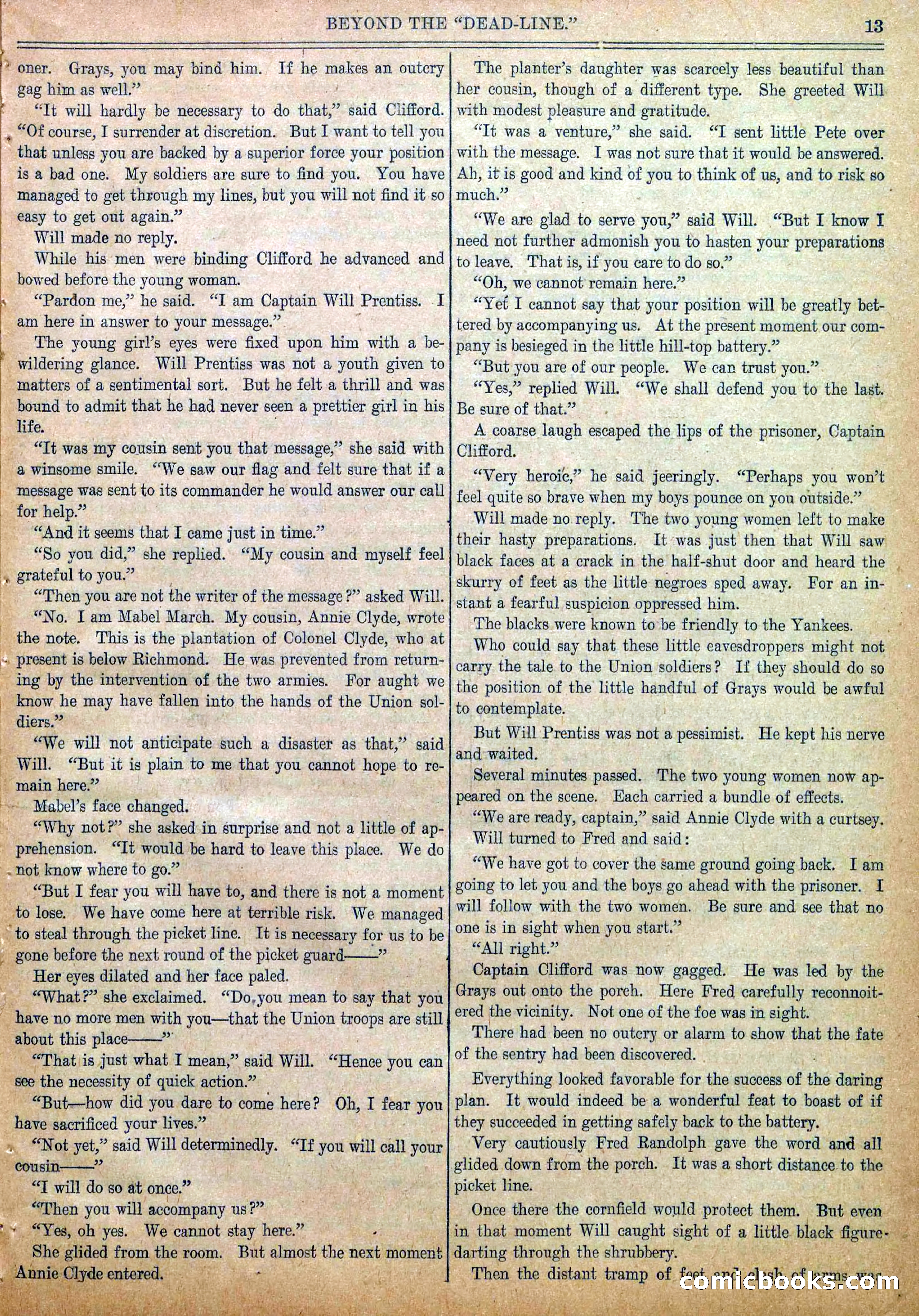 Blue and Gray Weekly, No. 20 — page 15 of 36