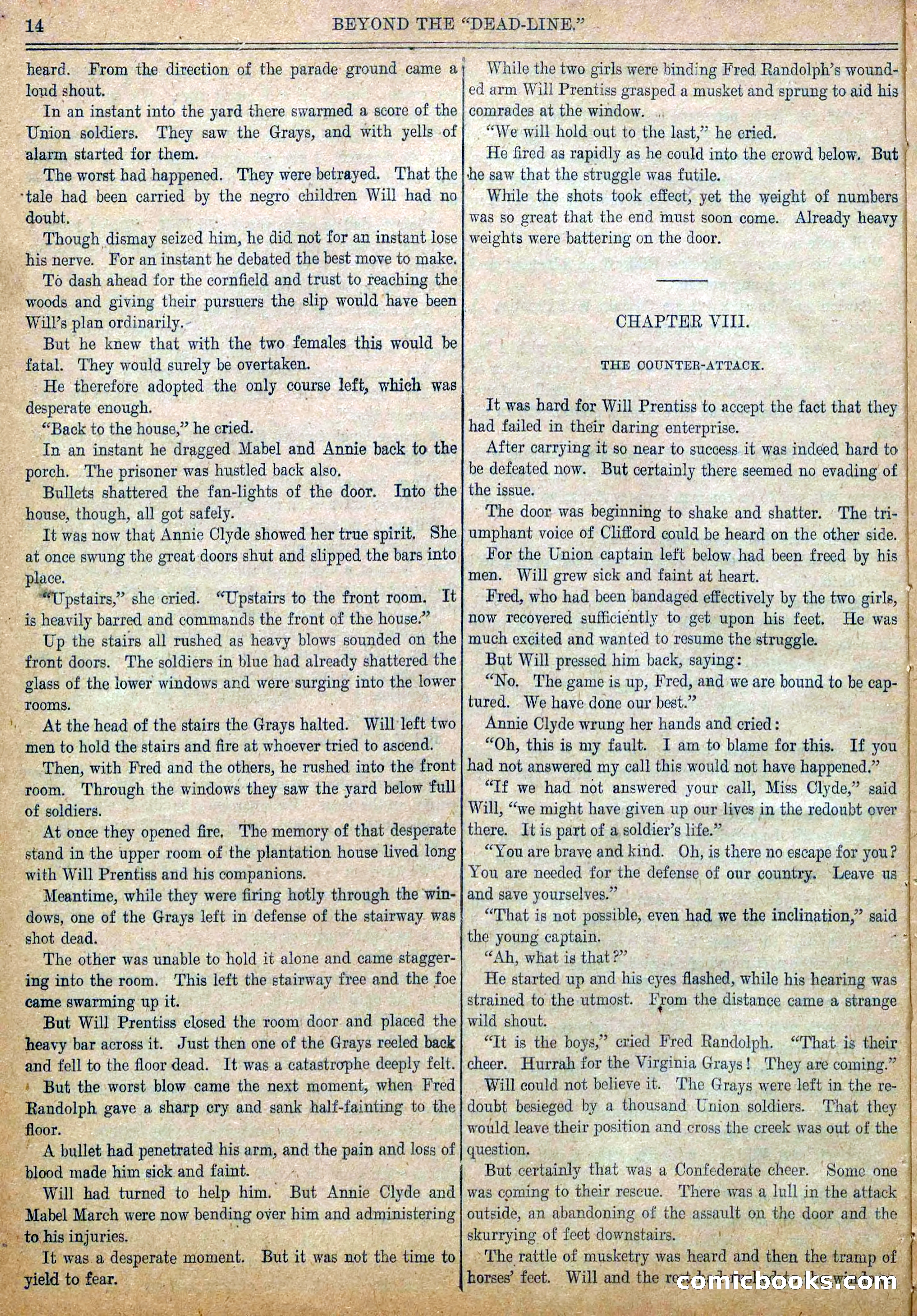 Blue and Gray Weekly, No. 20 — page 16 of 36