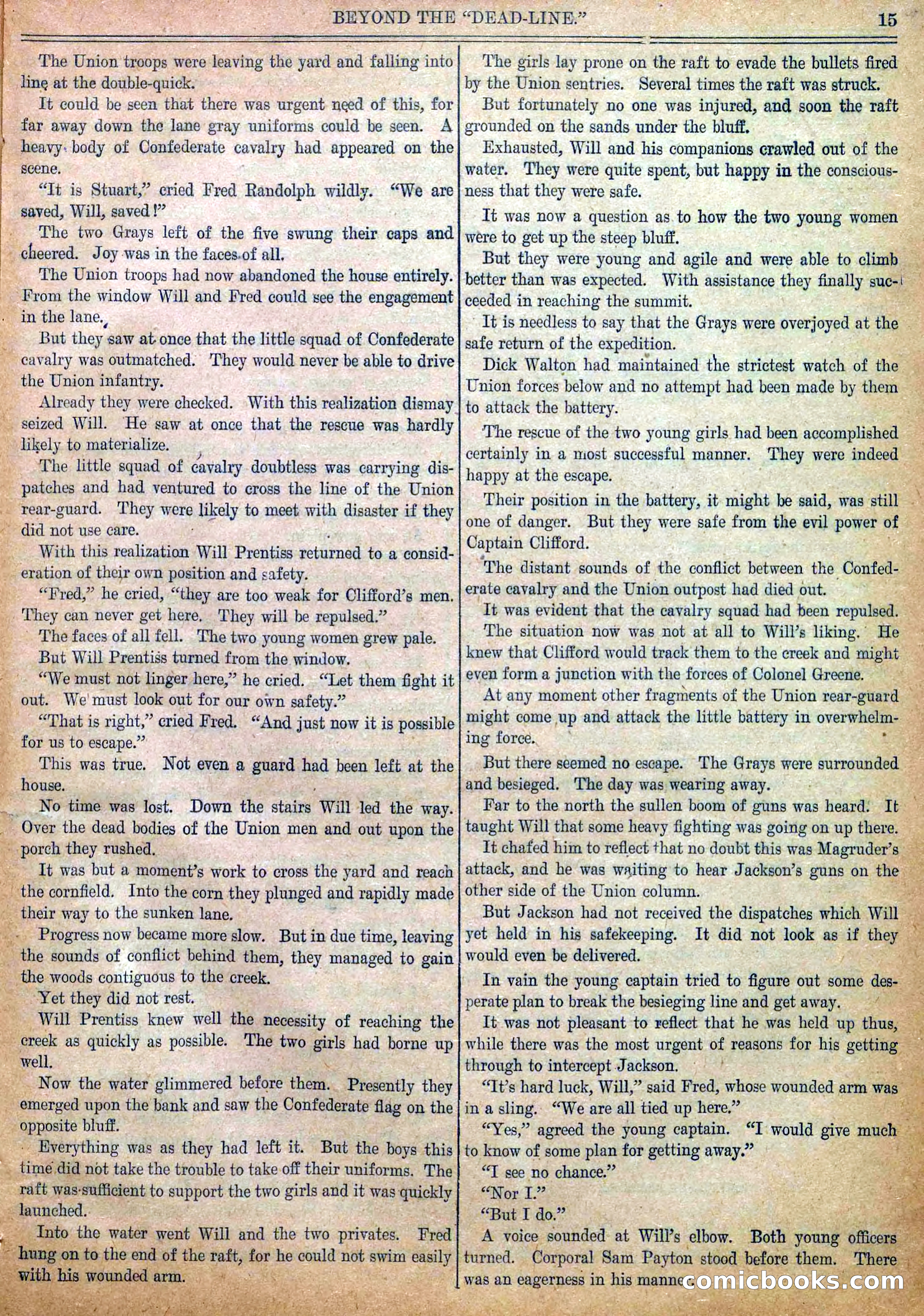 Blue and Gray Weekly, No. 20 — page 17 of 36