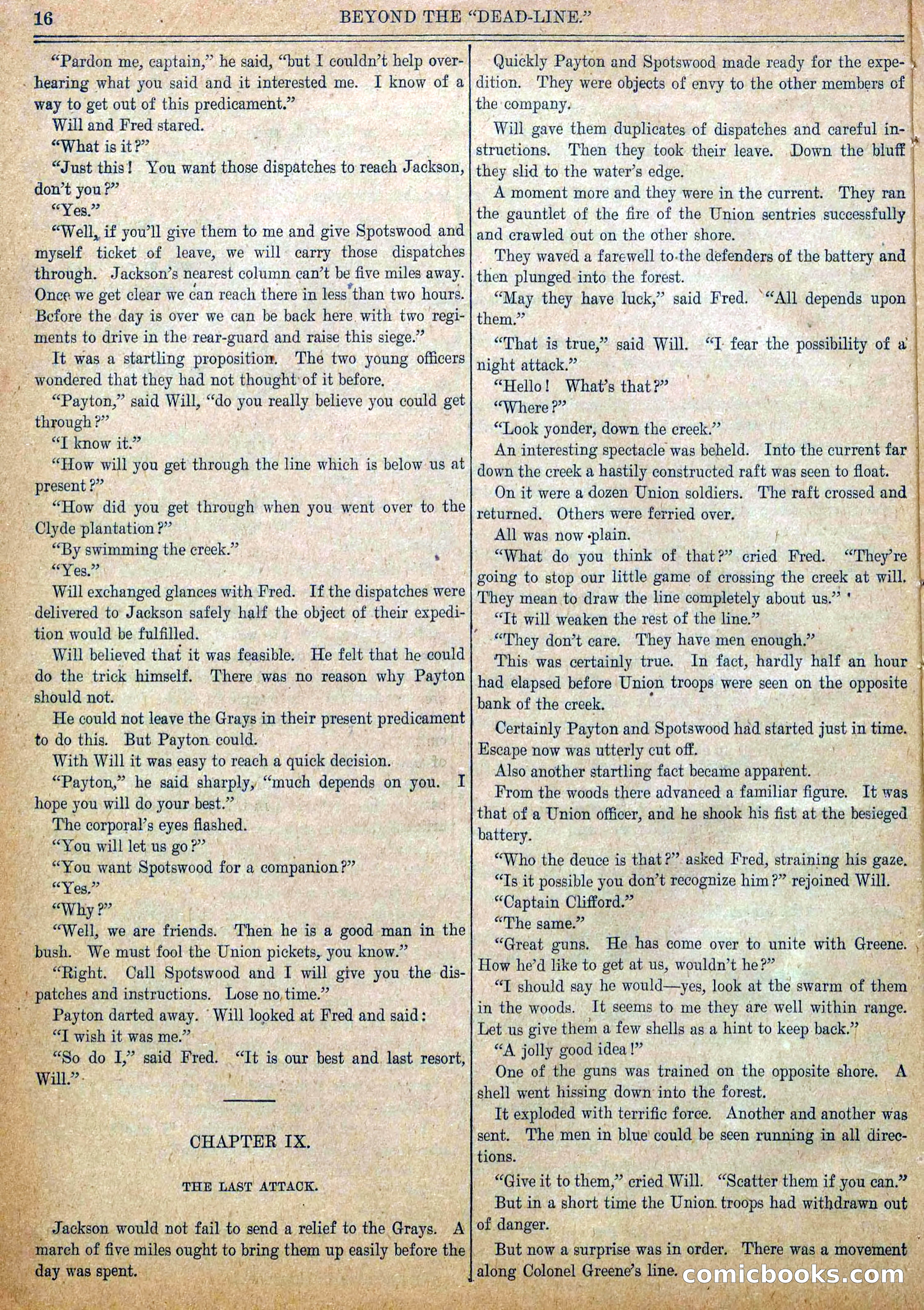 Blue and Gray Weekly, No. 20 — page 18 of 36