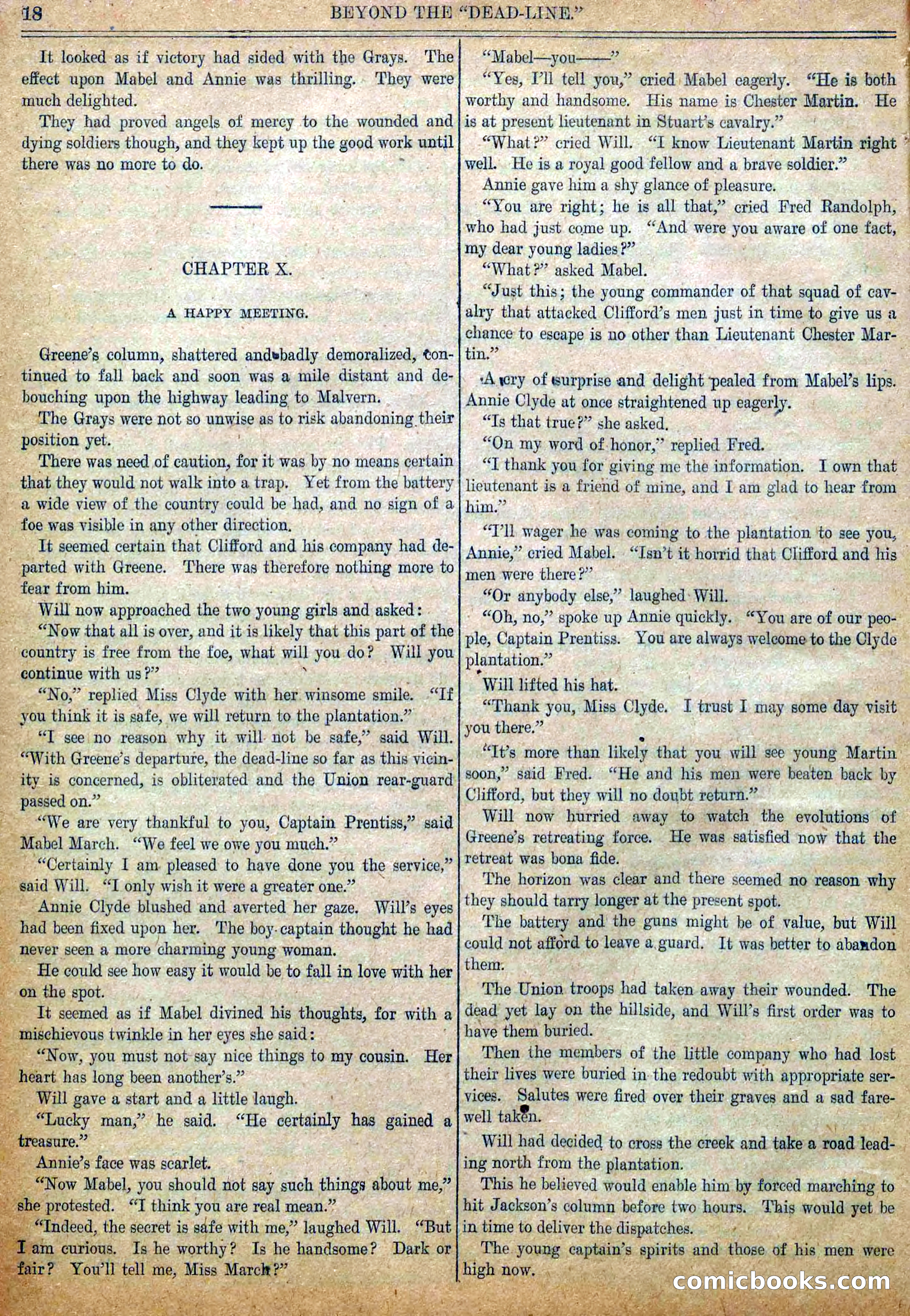 Blue and Gray Weekly, No. 20 — page 20 of 36
