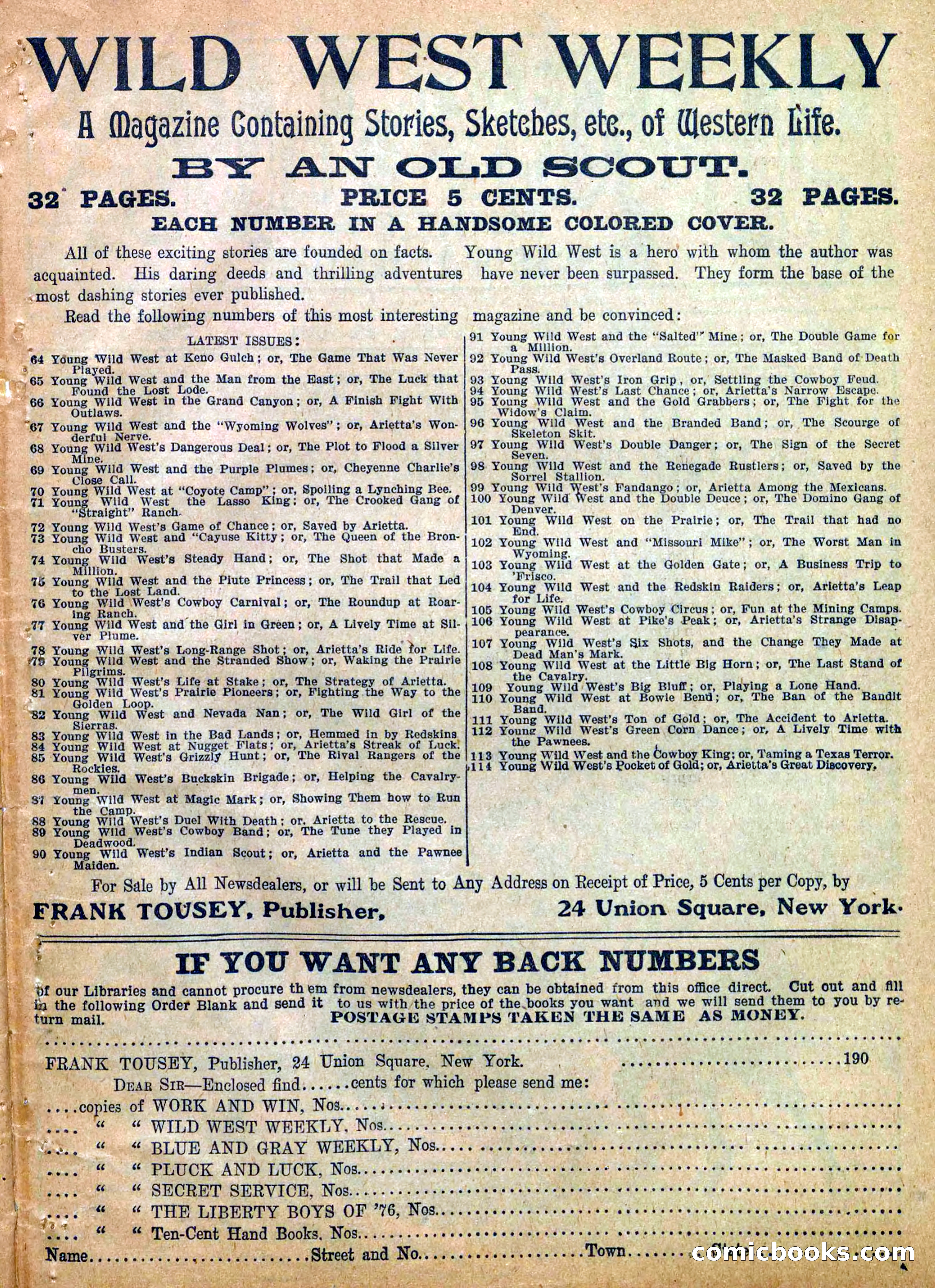 Blue and Gray Weekly, No. 20 — page 31 of 36