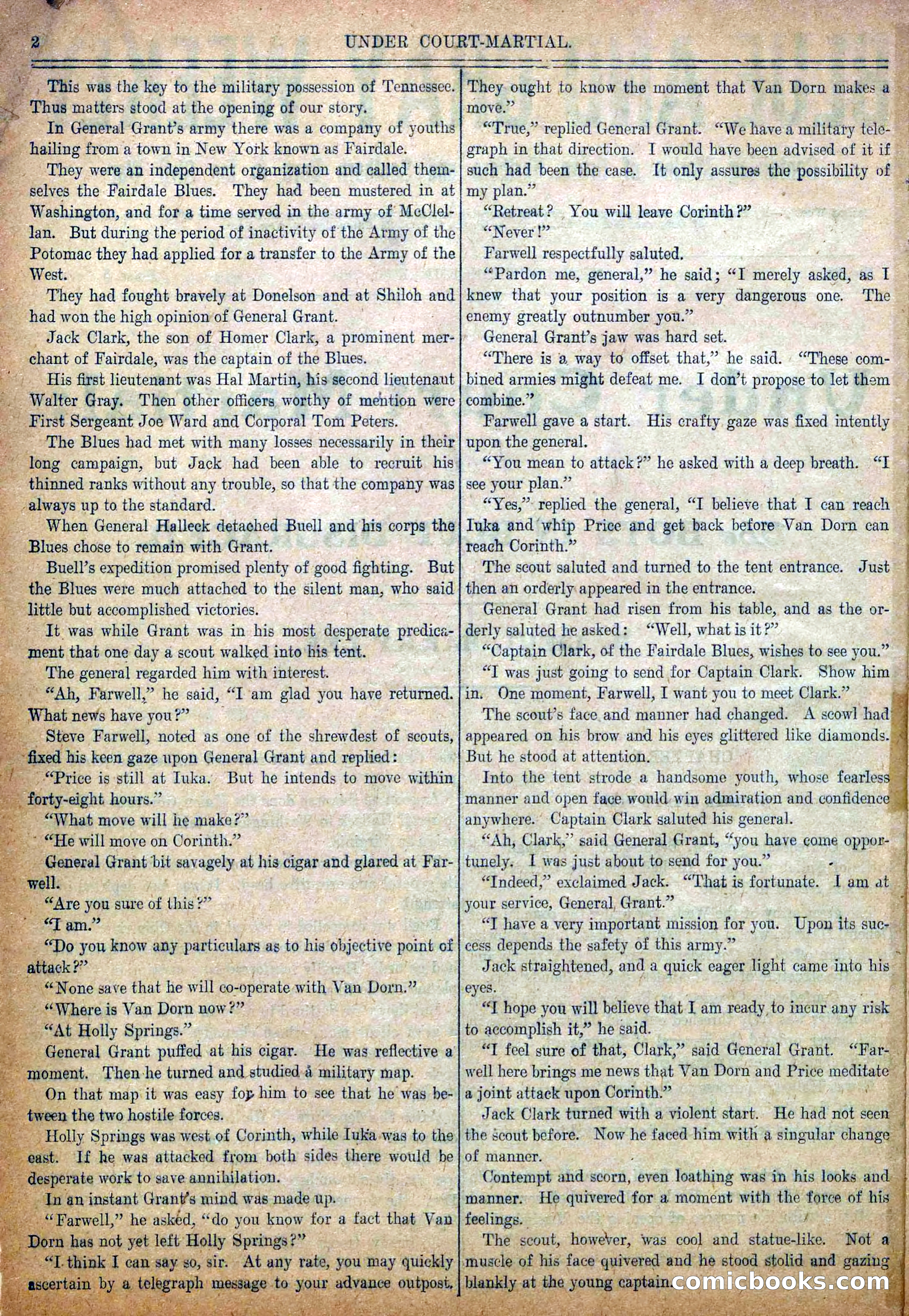 Blue and Gray Weekly, No. 21 — page 4 of 36