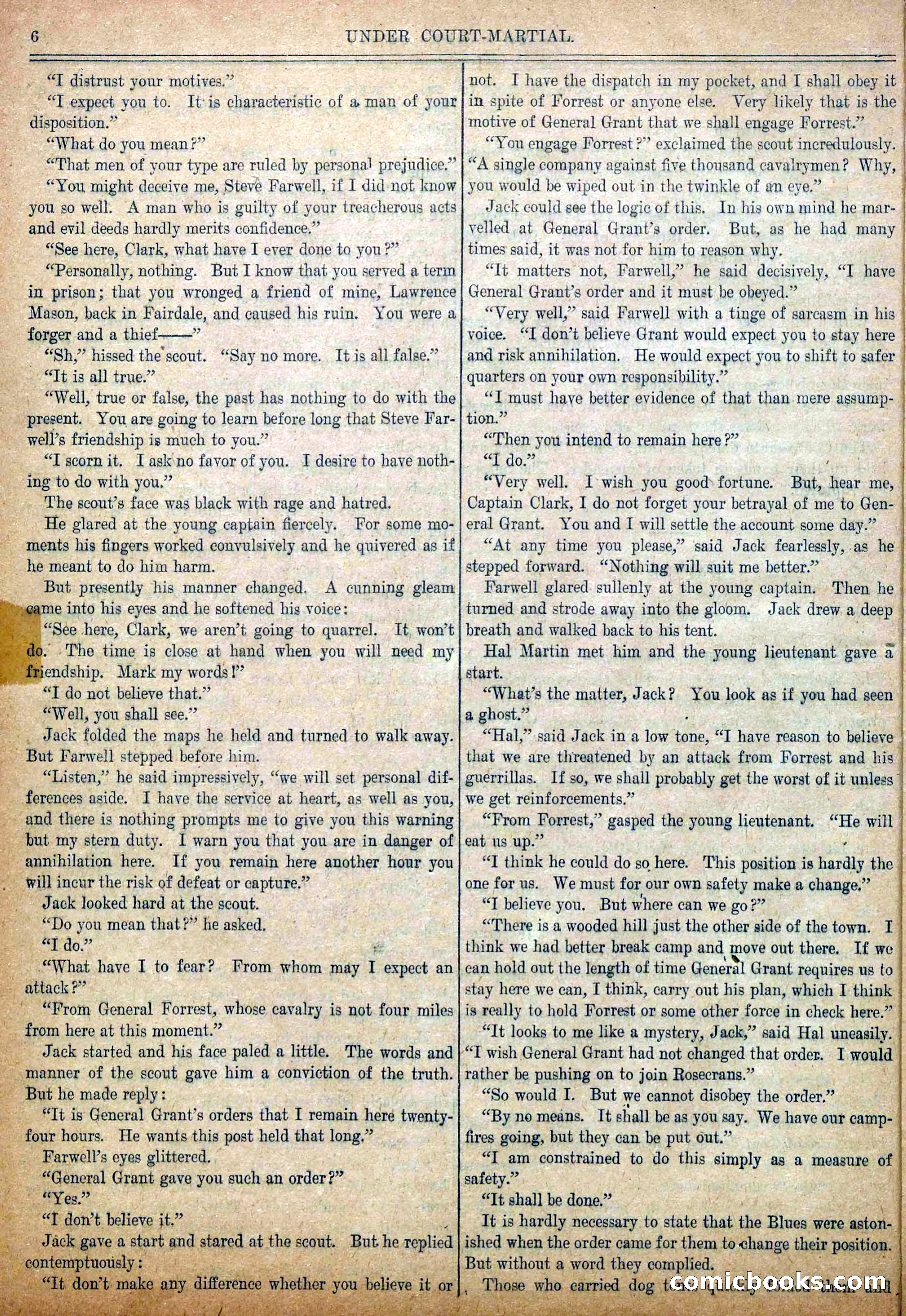 Blue and Gray Weekly, No. 21 — page 8 of 36