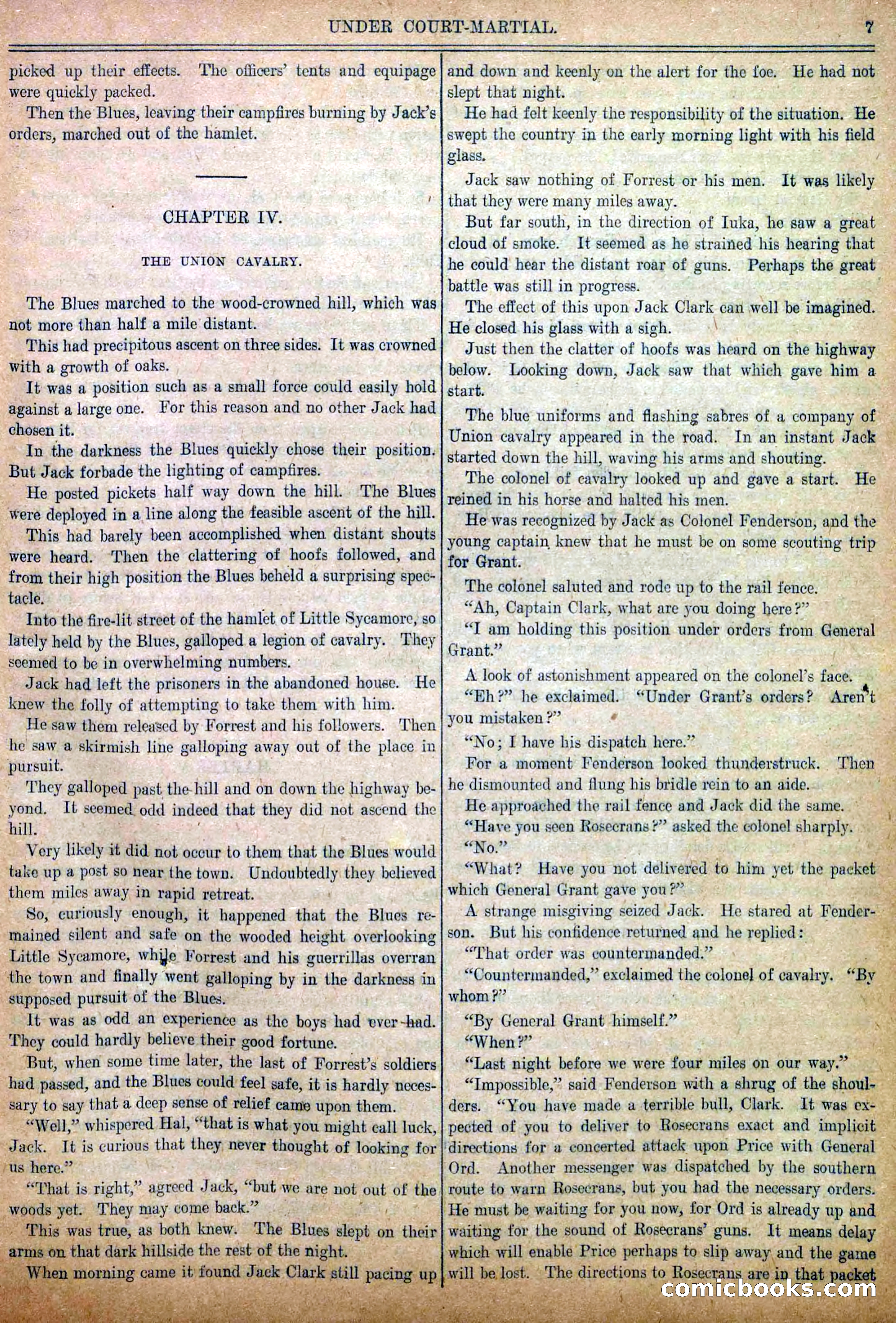 Blue and Gray Weekly, No. 21 — page 9 of 36