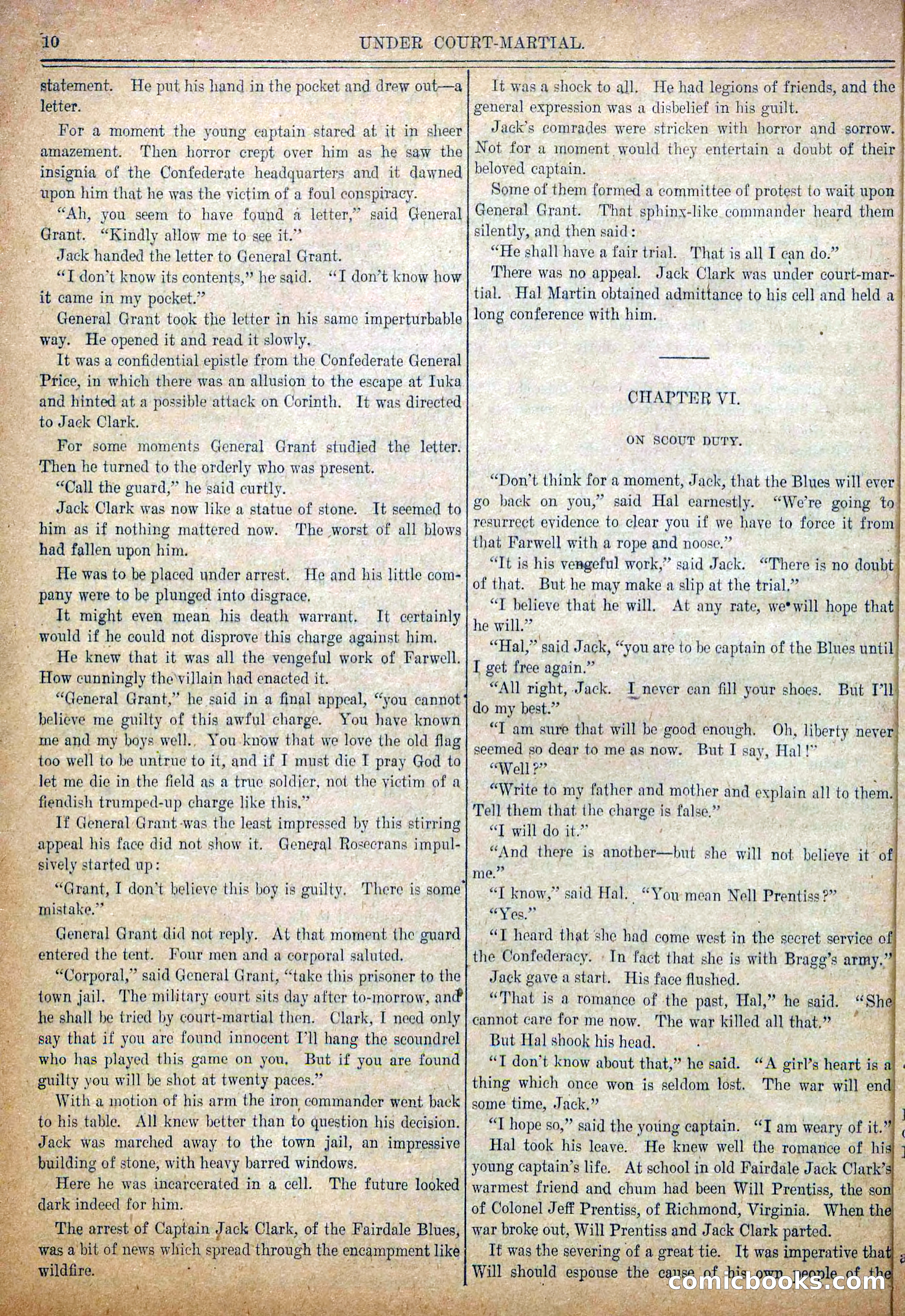 Blue and Gray Weekly, No. 21 — page 12 of 36
