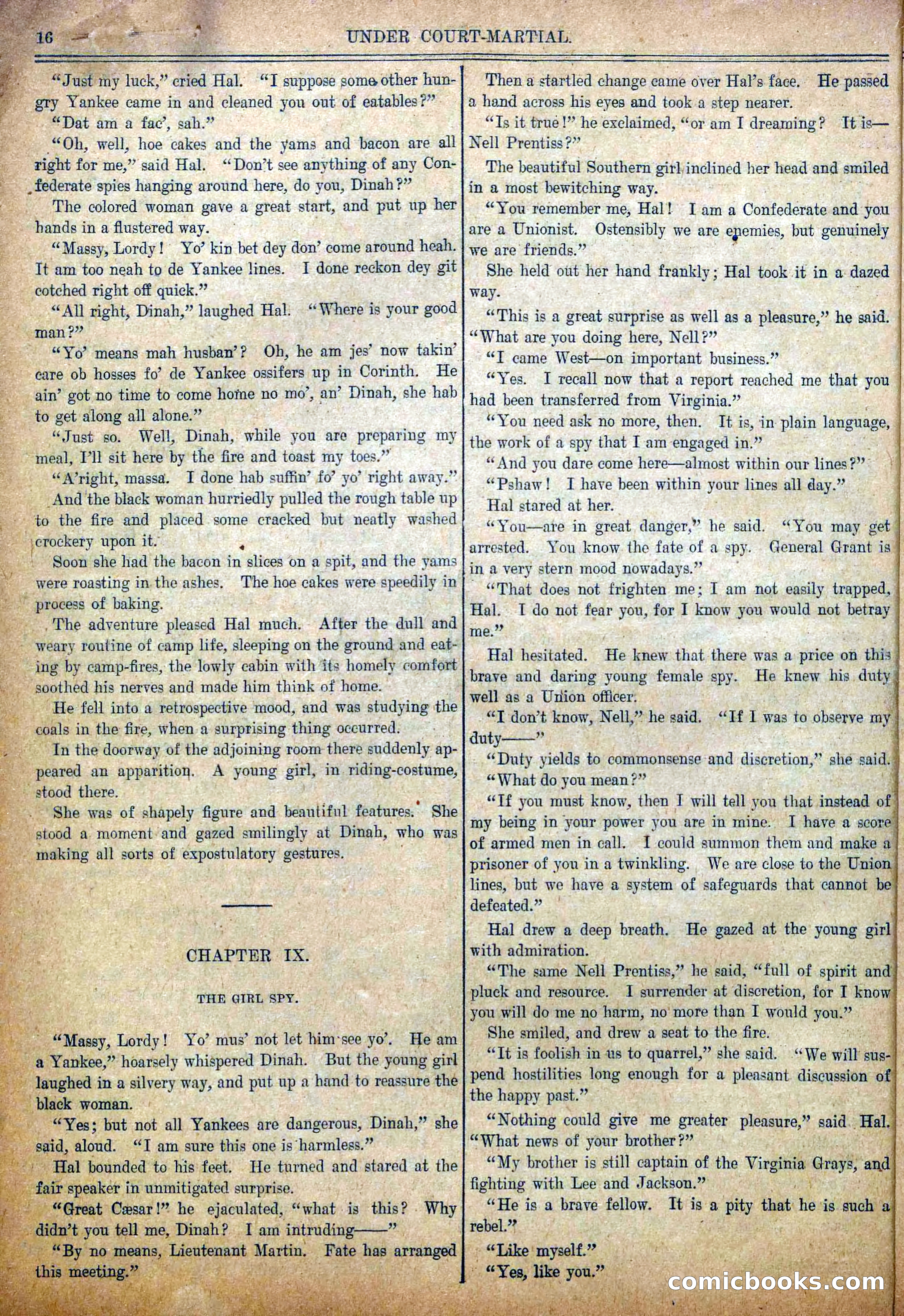 Blue and Gray Weekly, No. 21 — page 18 of 36