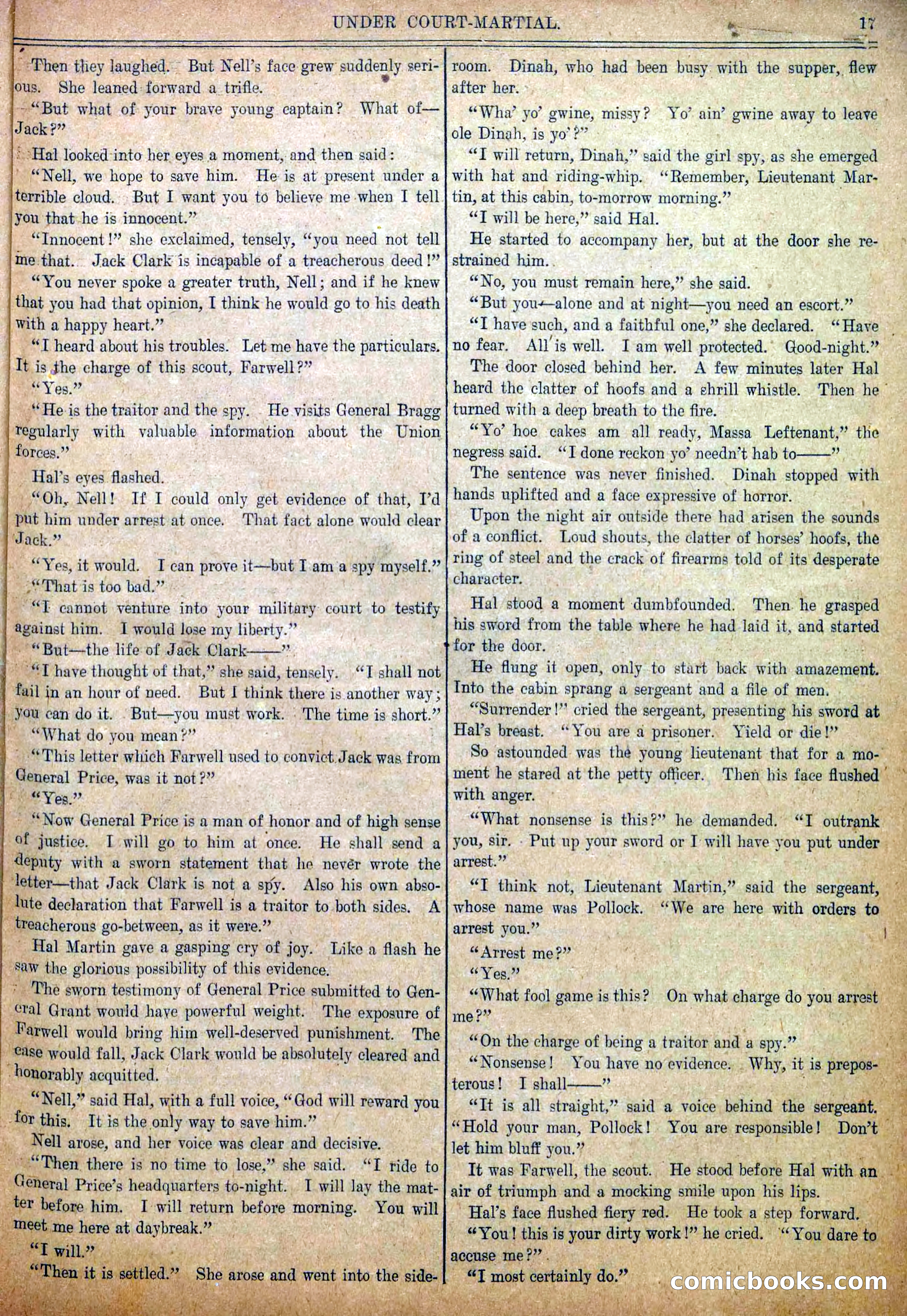 Blue and Gray Weekly, No. 21 — page 19 of 36