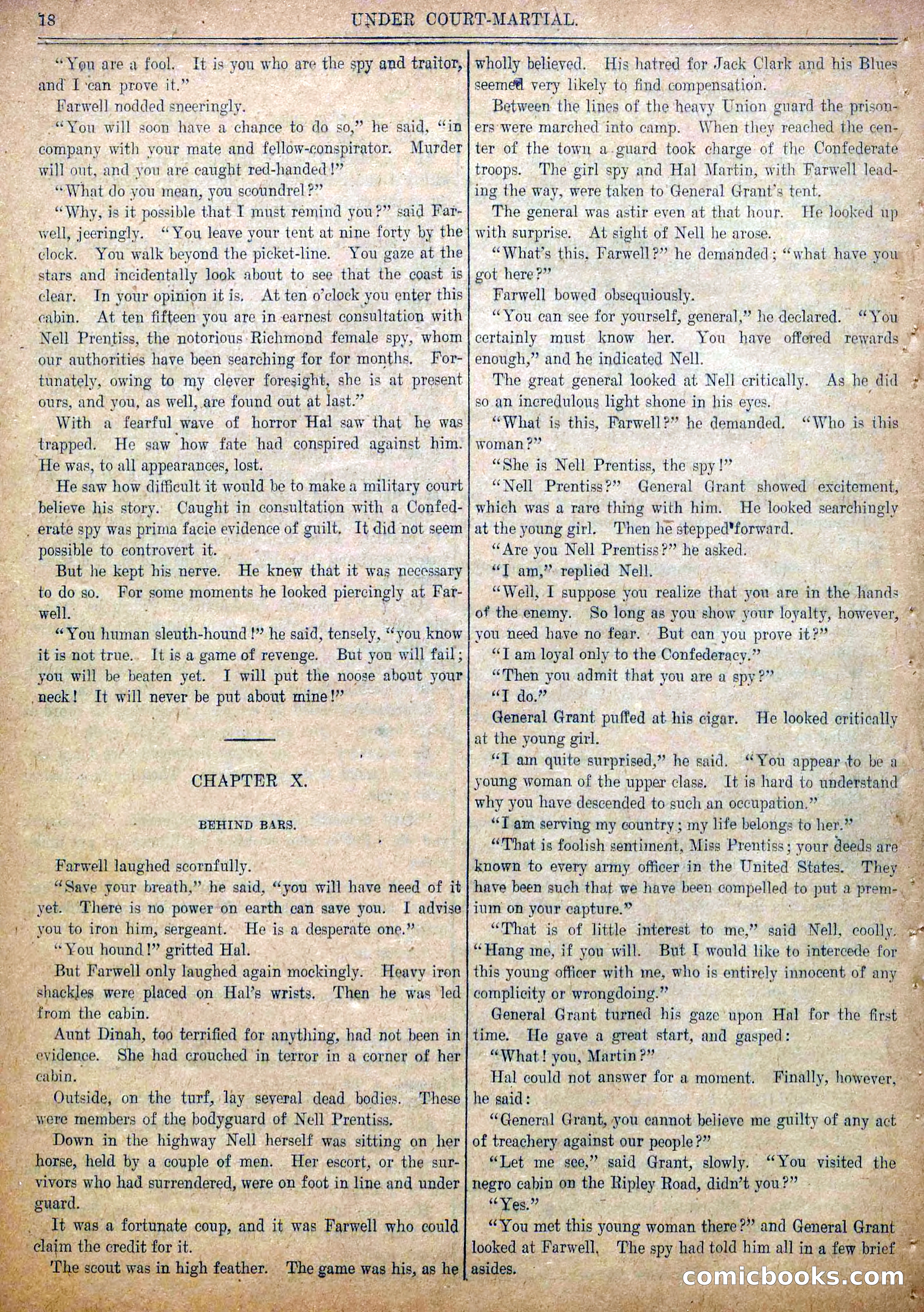 Blue and Gray Weekly, No. 21 — page 20 of 36