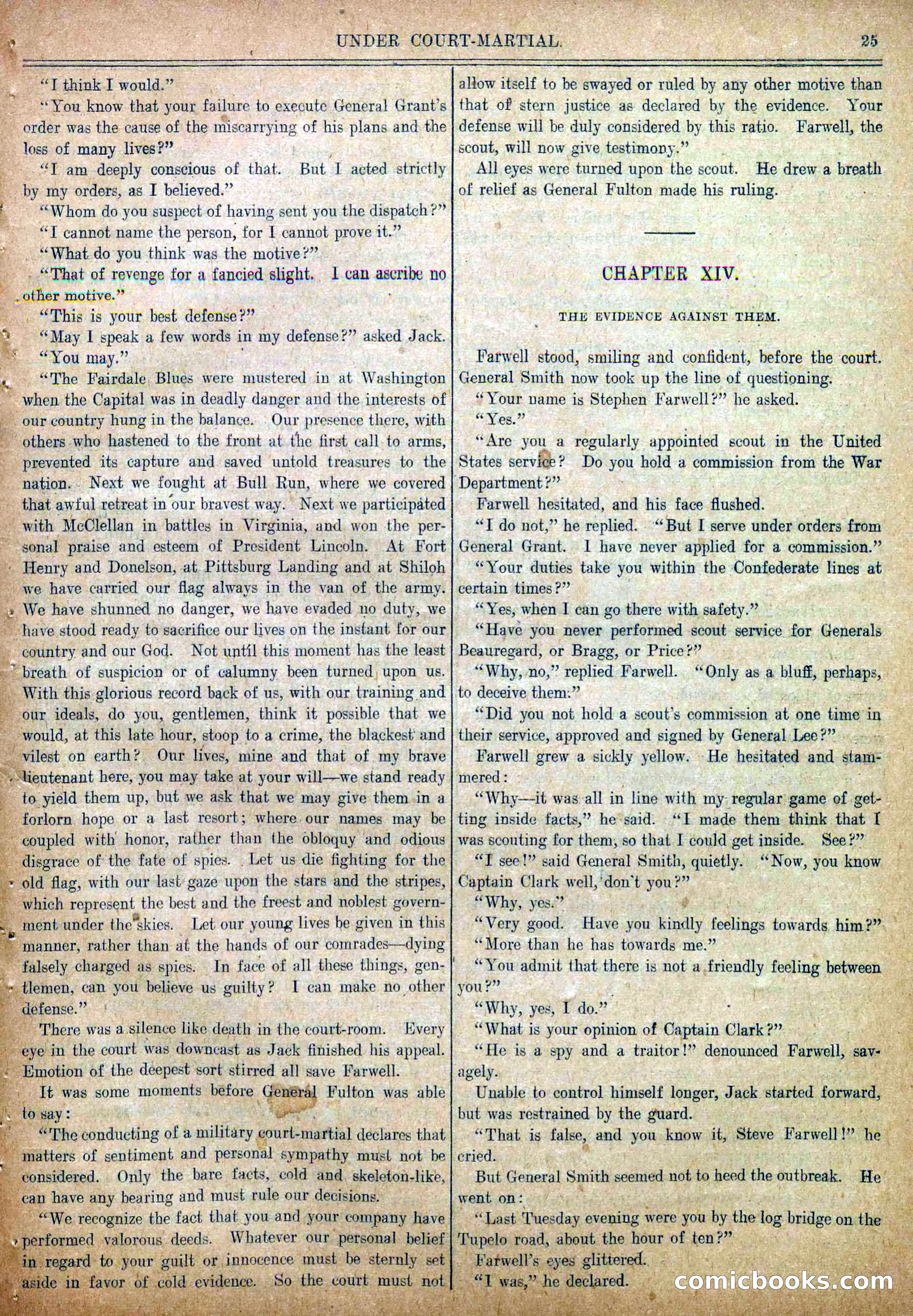 Blue and Gray Weekly, No. 21 — page 27 of 36
