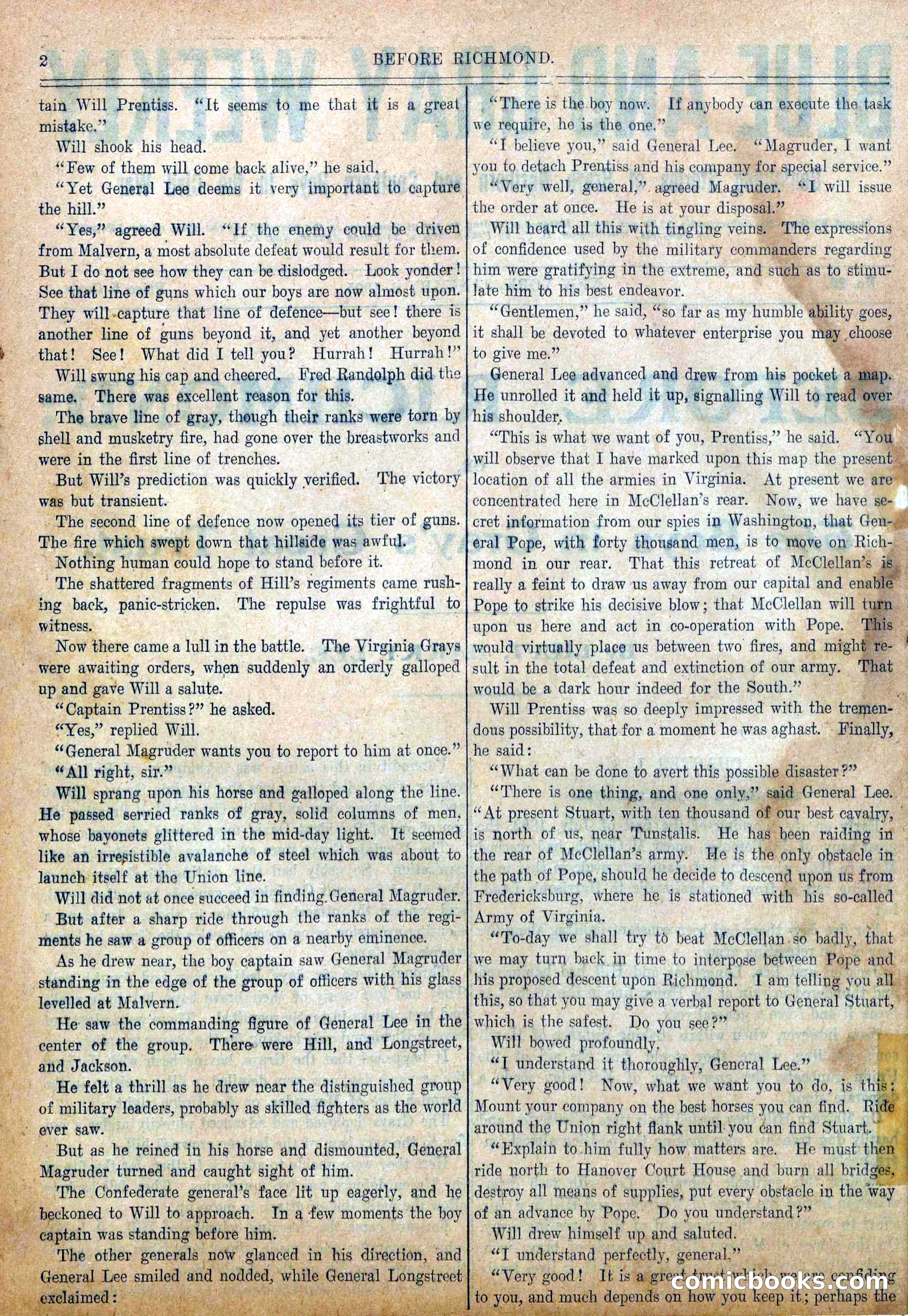 Blue and Gray Weekly, No. 22 — page 4 of 36