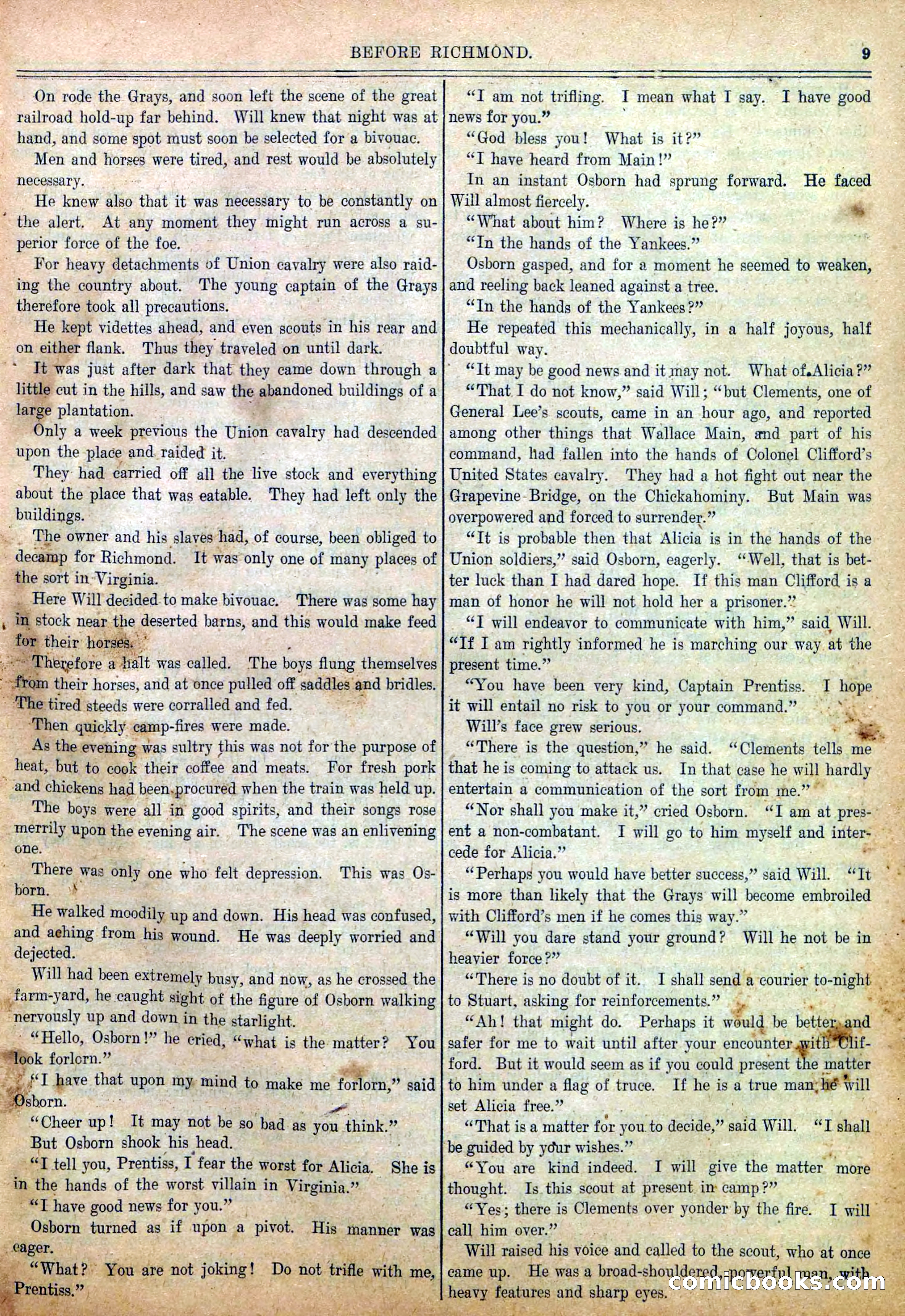 Blue and Gray Weekly, No. 22 — page 11 of 36