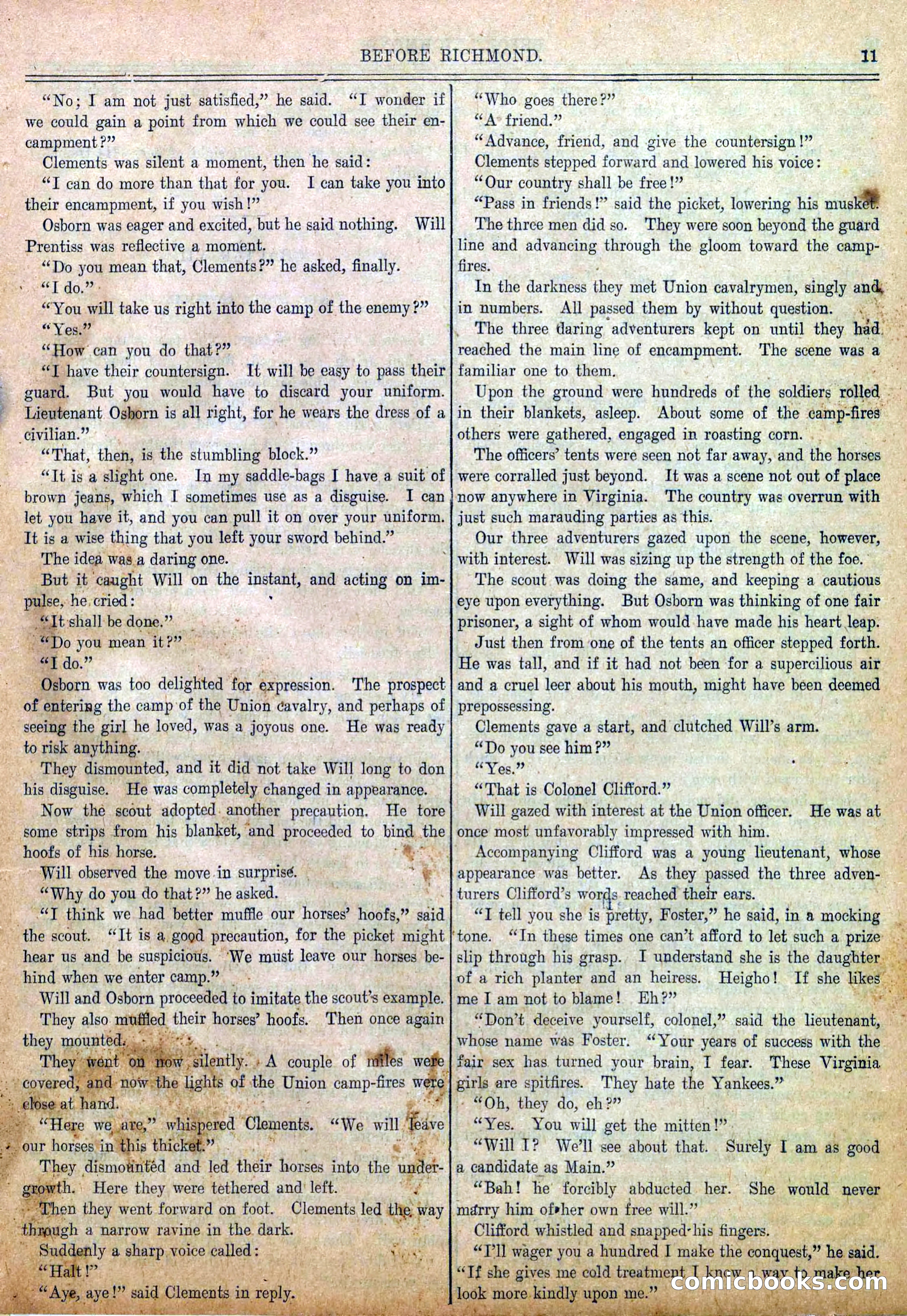 Blue and Gray Weekly, No. 22 — page 13 of 36