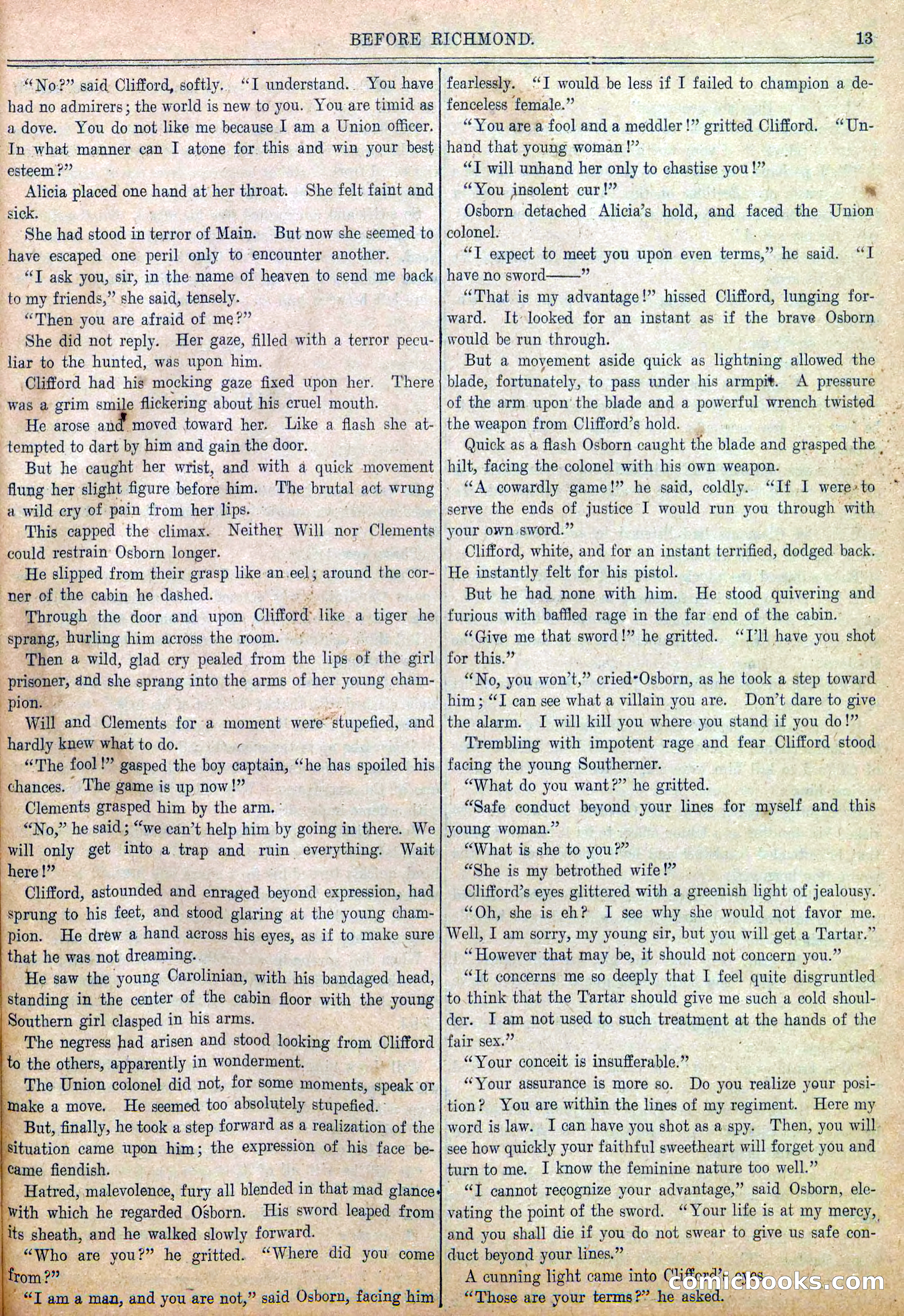 Blue and Gray Weekly, No. 22 — page 15 of 36
