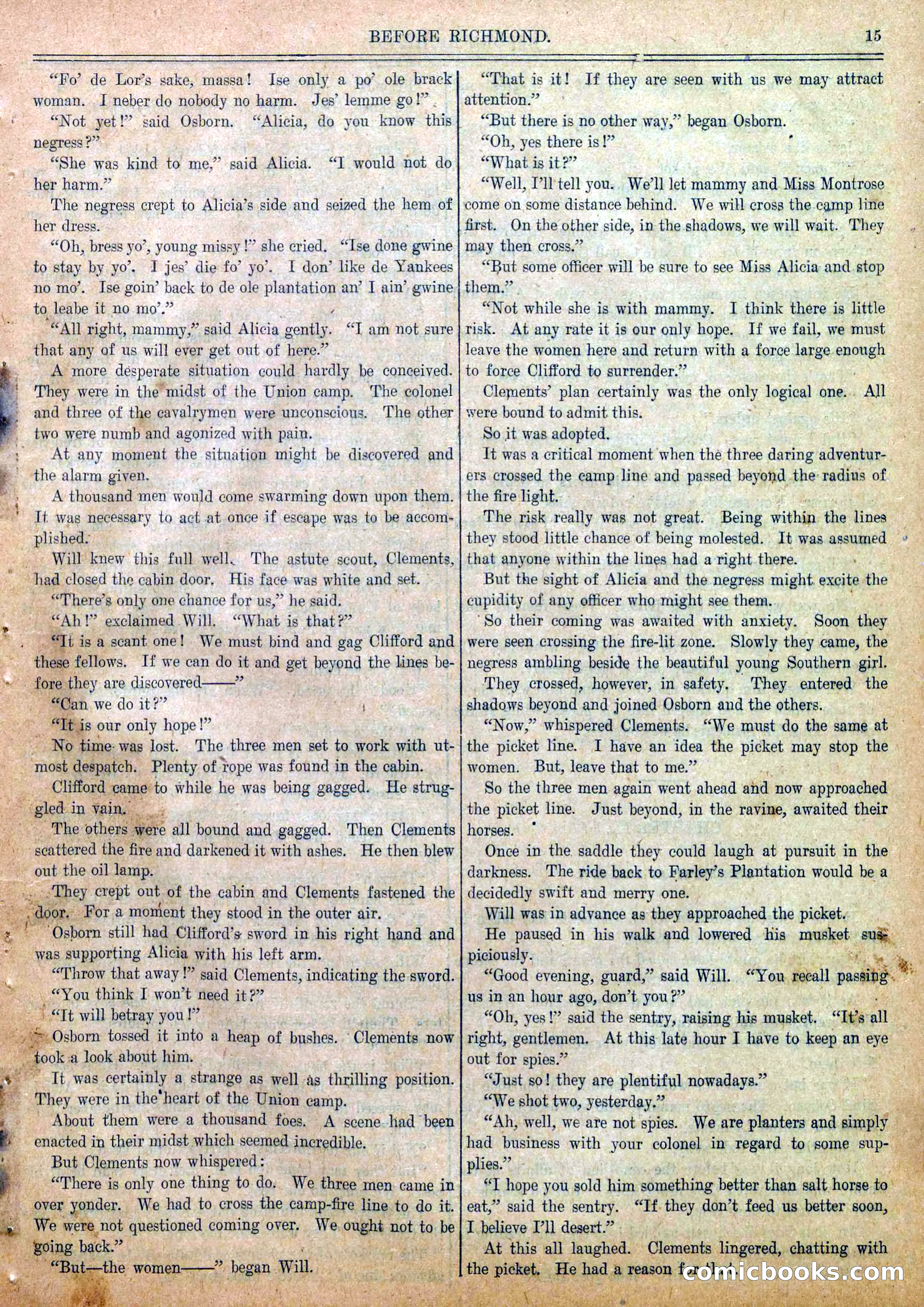 Blue and Gray Weekly, No. 22 — page 17 of 36