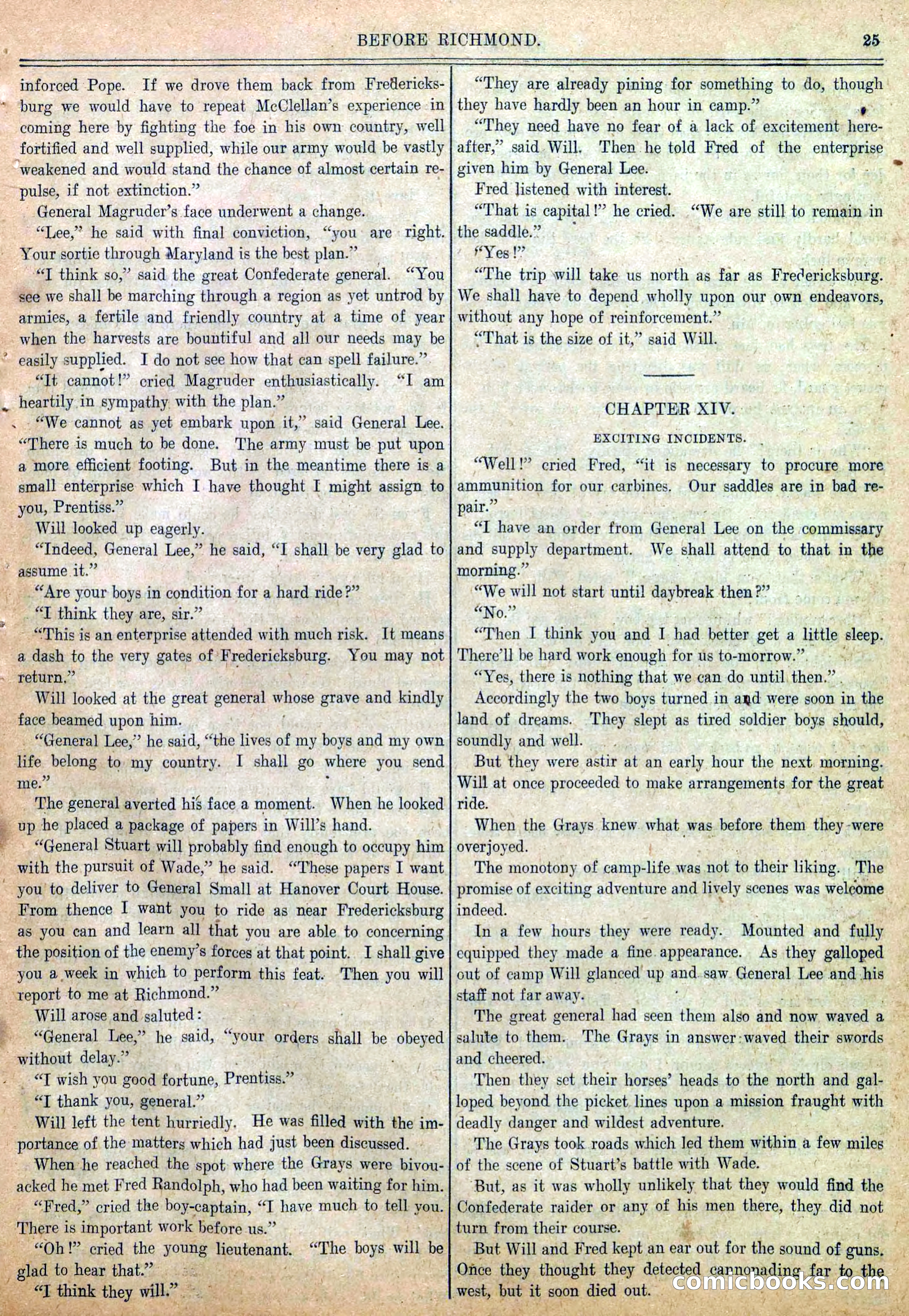 Blue and Gray Weekly, No. 22 — page 27 of 36