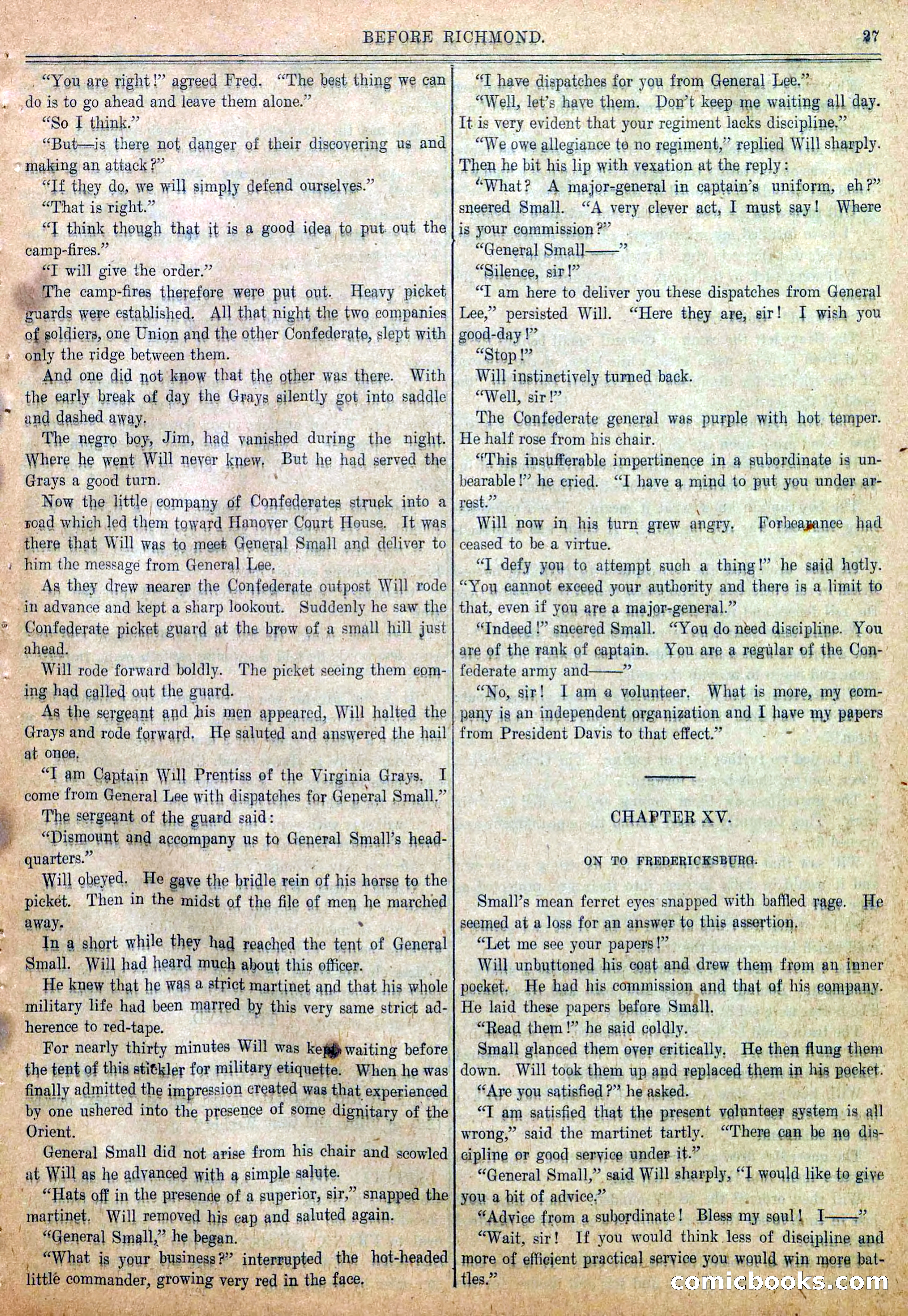 Blue and Gray Weekly, No. 22 — page 29 of 36