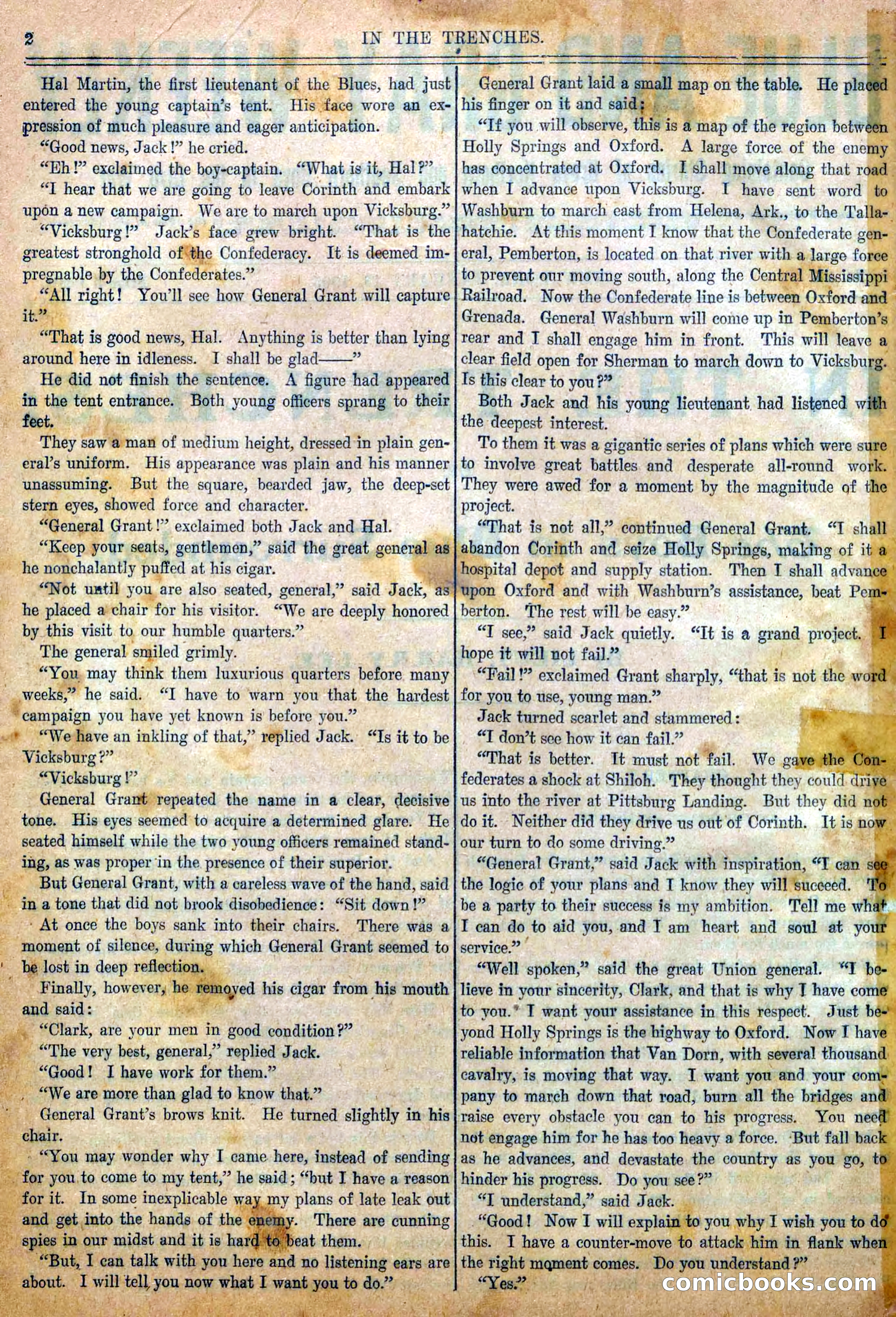 Blue and Gray Weekly, No. 23 — page 4 of 36