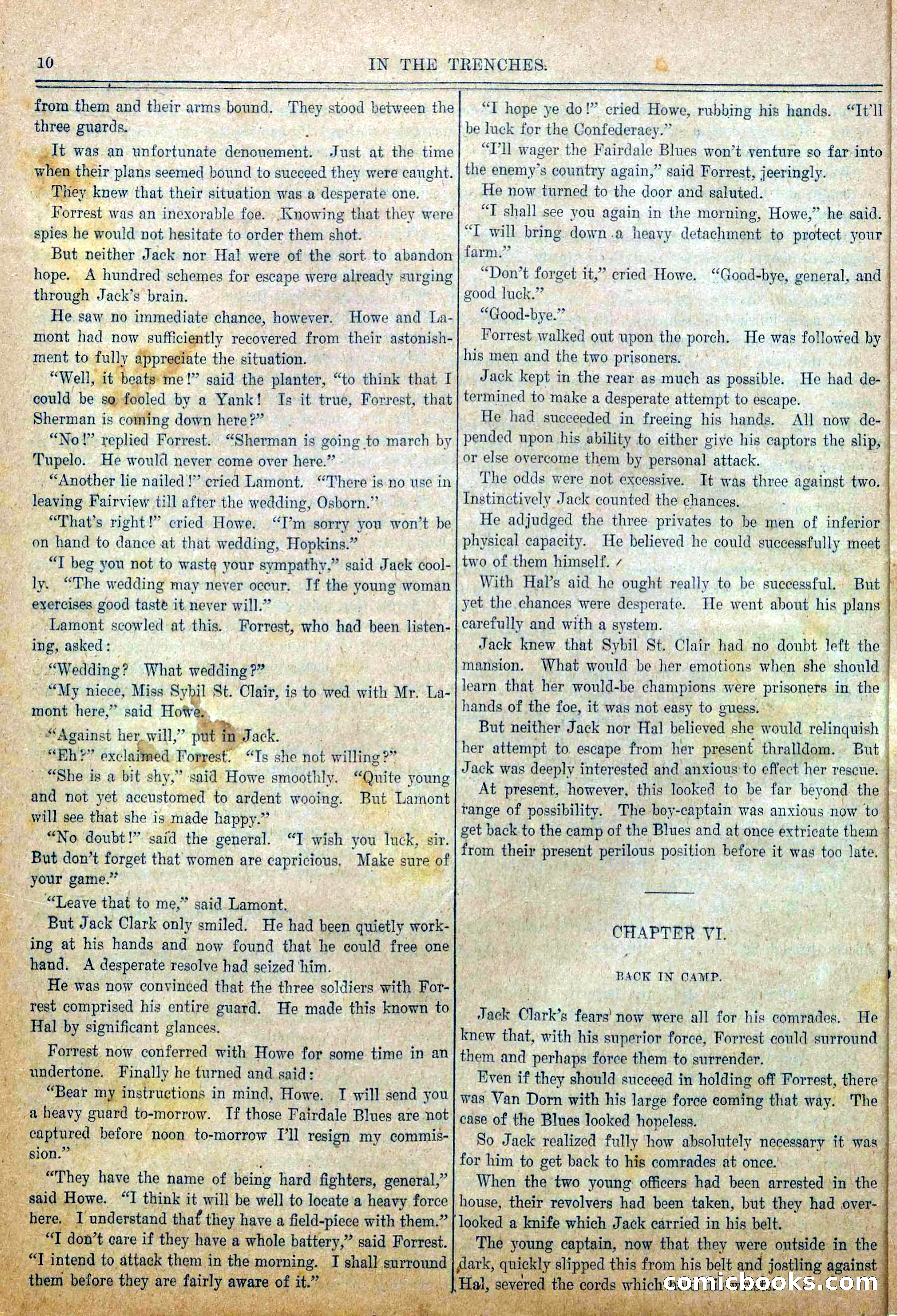 Blue and Gray Weekly, No. 23 — page 12 of 36
