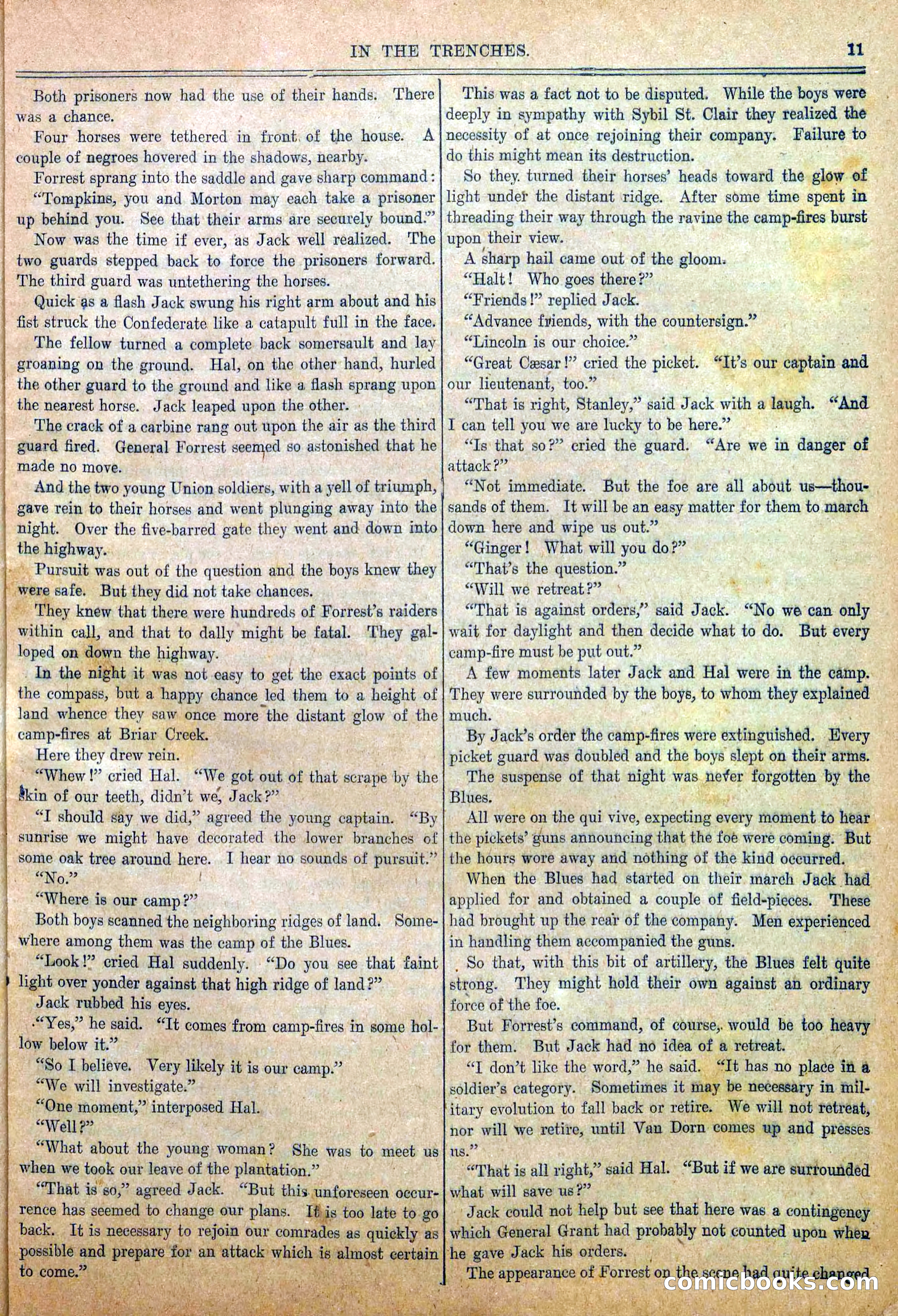Blue and Gray Weekly, No. 23 — page 13 of 36