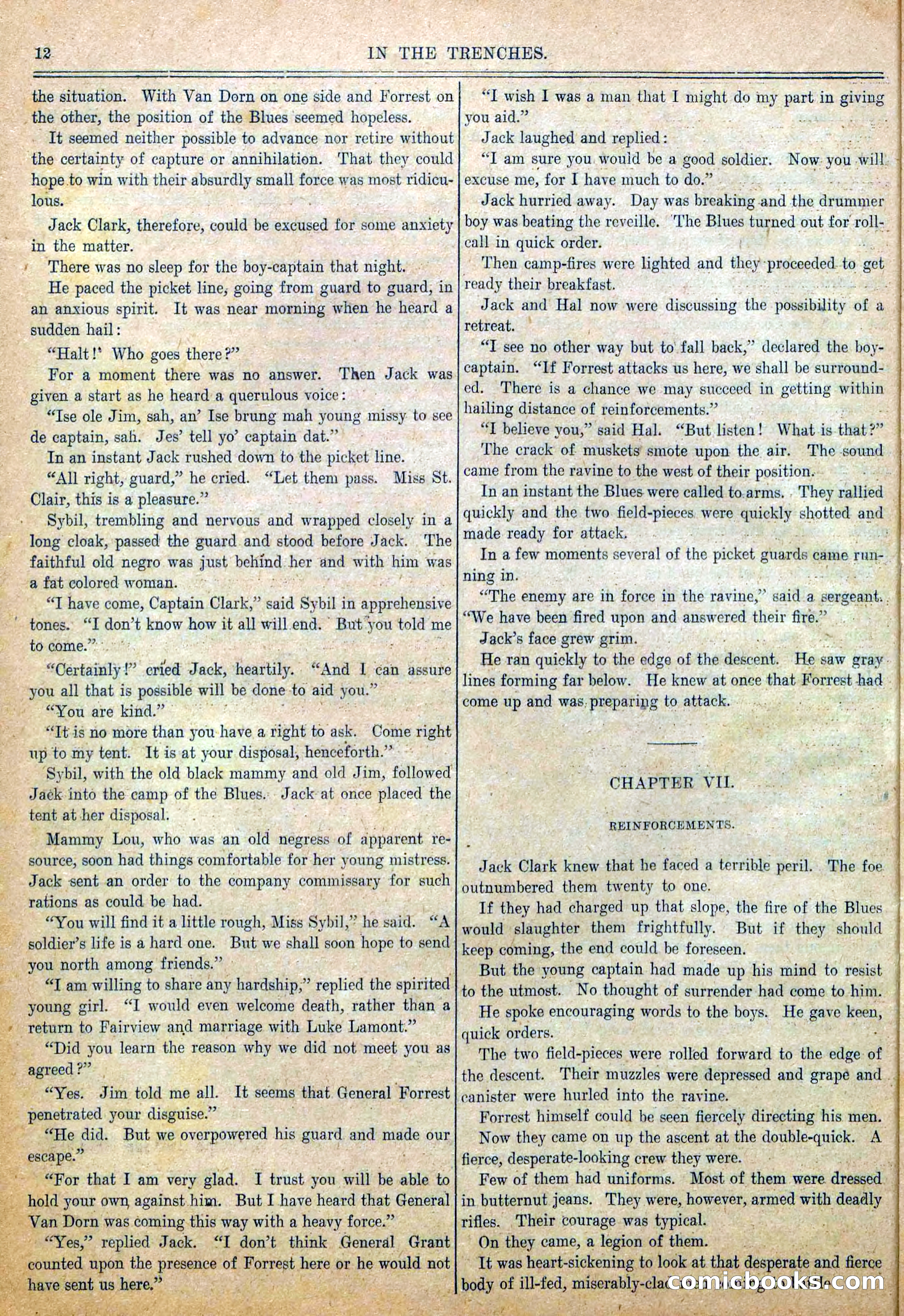 Blue and Gray Weekly, No. 23 — page 14 of 36