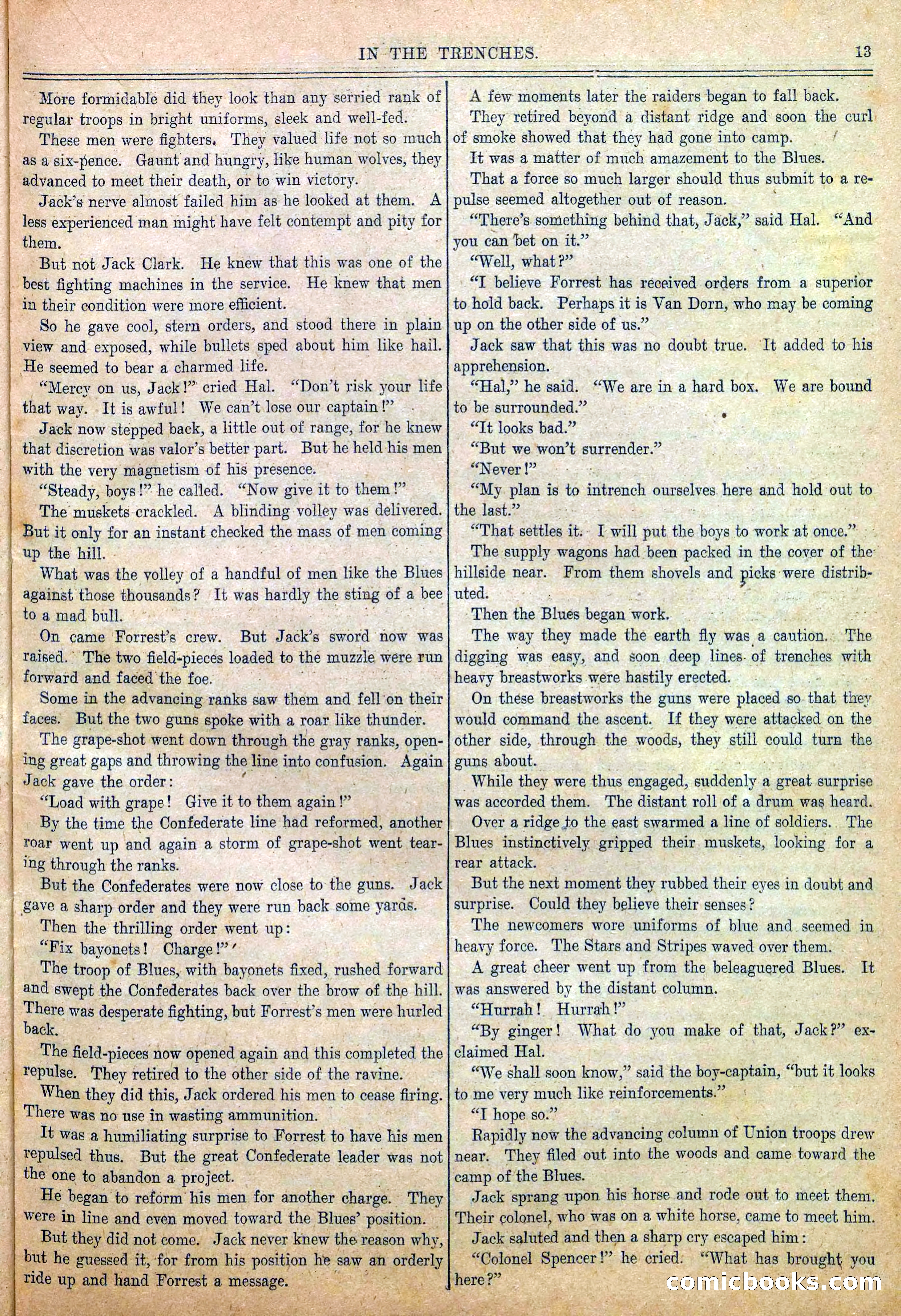 Blue and Gray Weekly, No. 23 — page 15 of 36