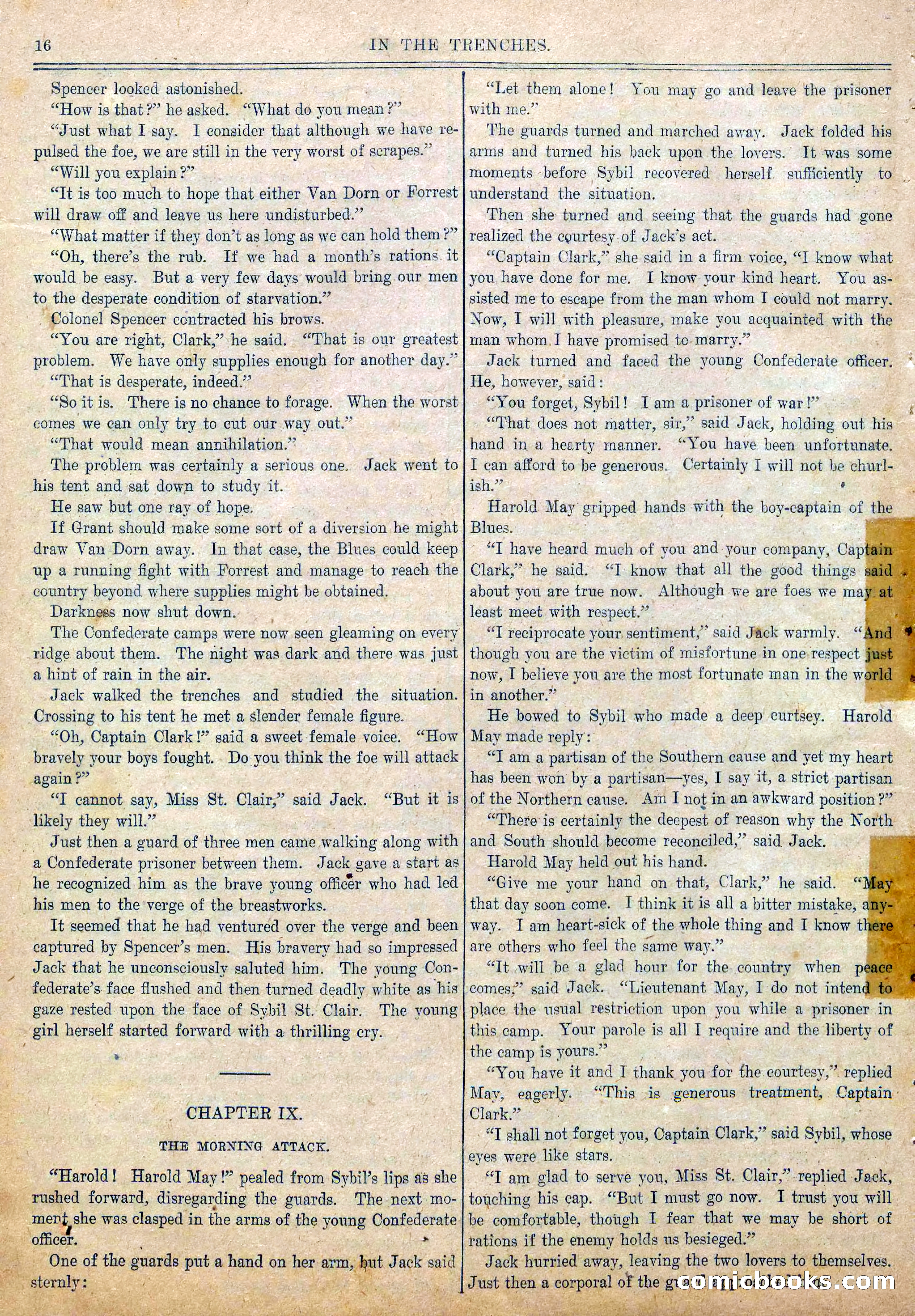 Blue and Gray Weekly, No. 23 — page 18 of 36