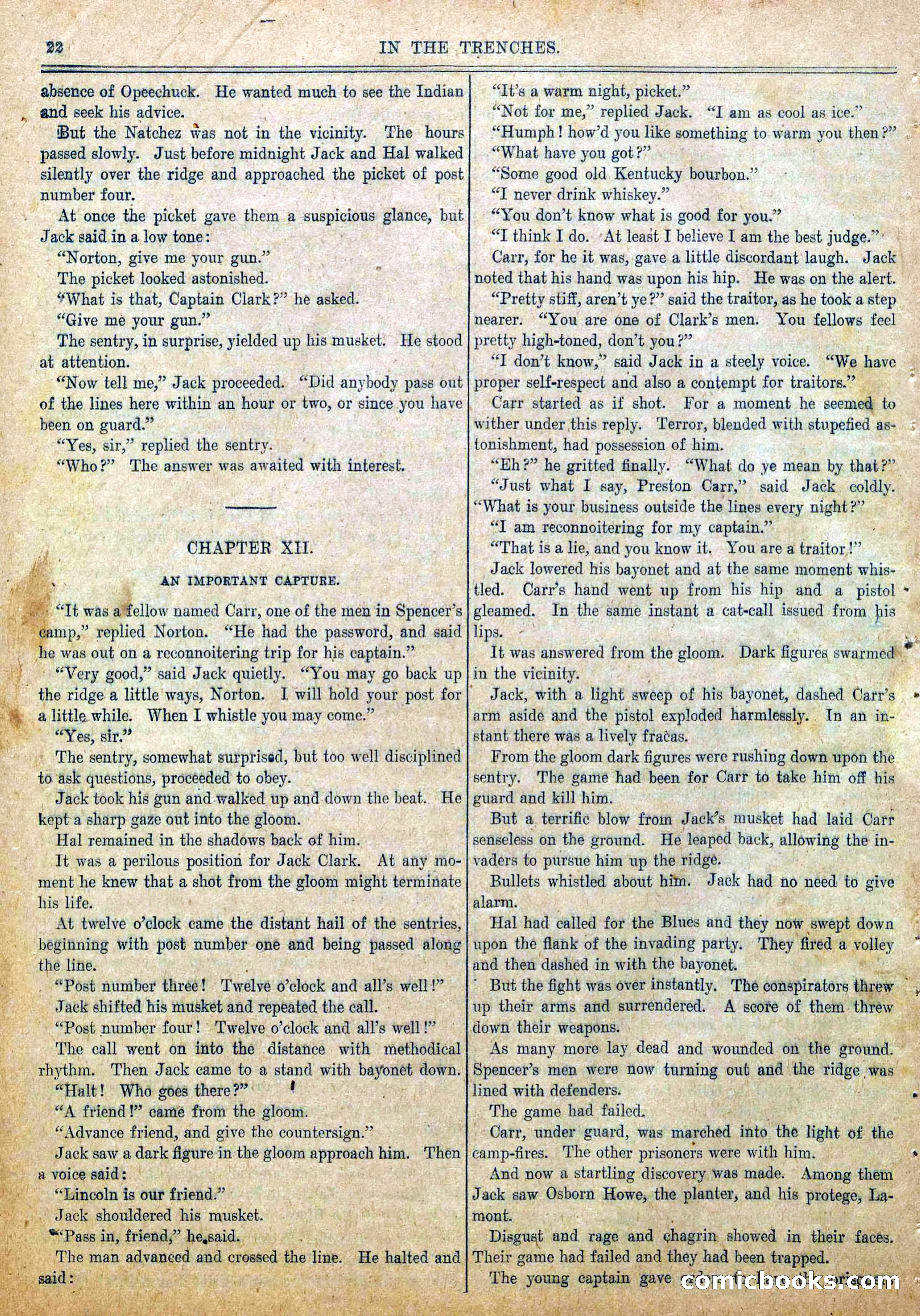 Blue and Gray Weekly, No. 23 — page 24 of 36