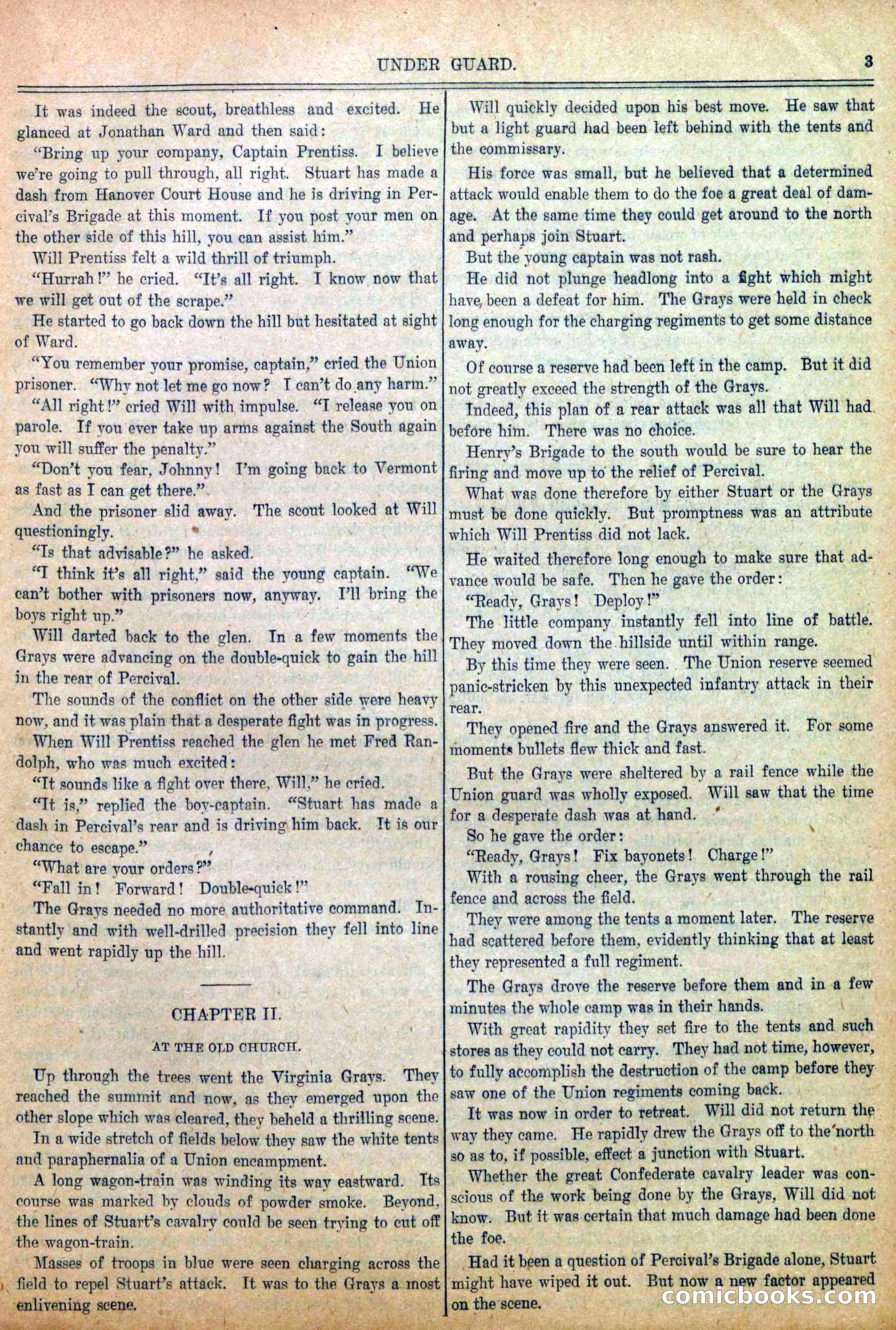 Blue and Gray Weekly, No. 24 — page 5 of 36