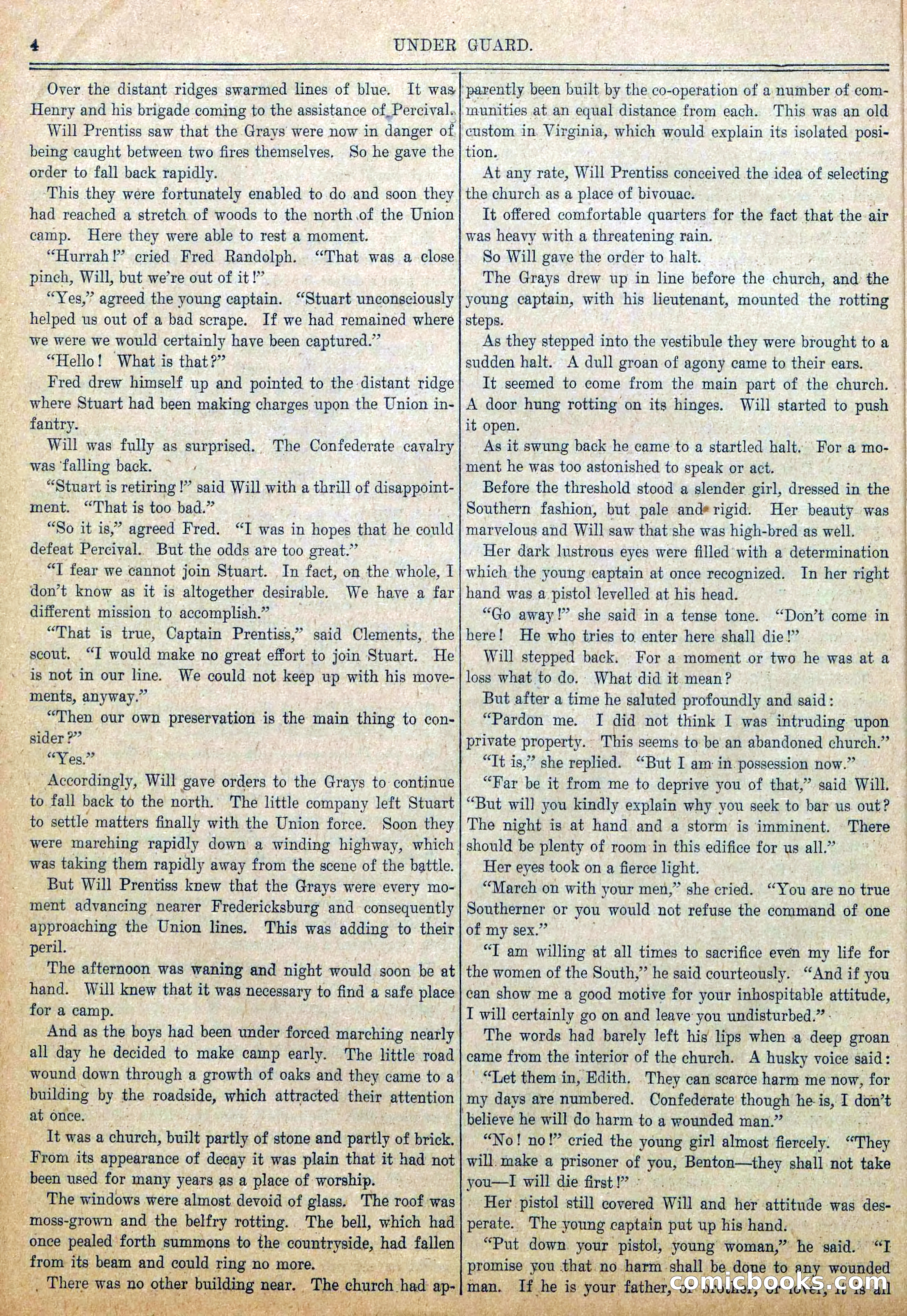 Blue and Gray Weekly, No. 24 — page 6 of 36