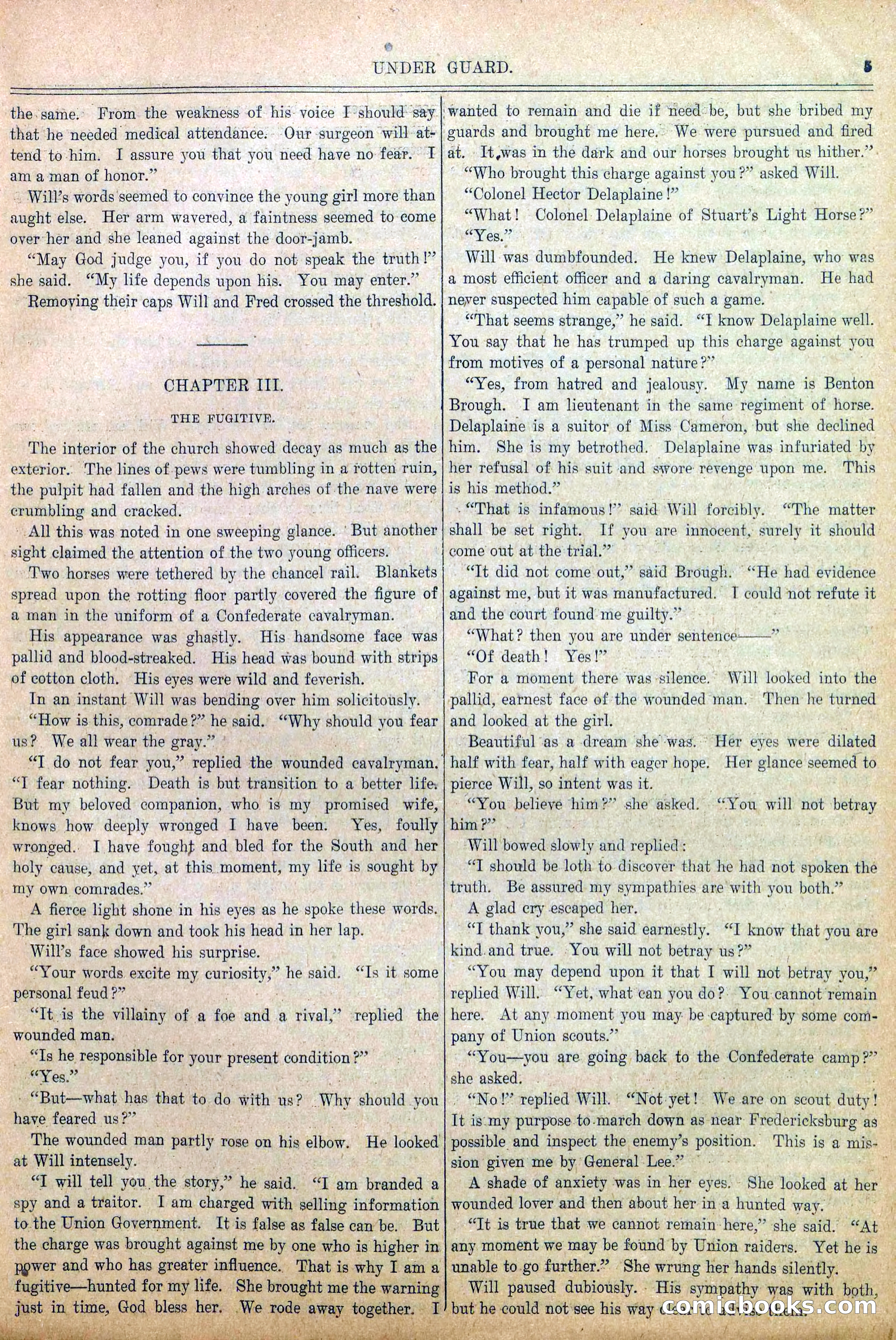 Blue and Gray Weekly, No. 24 — page 7 of 36