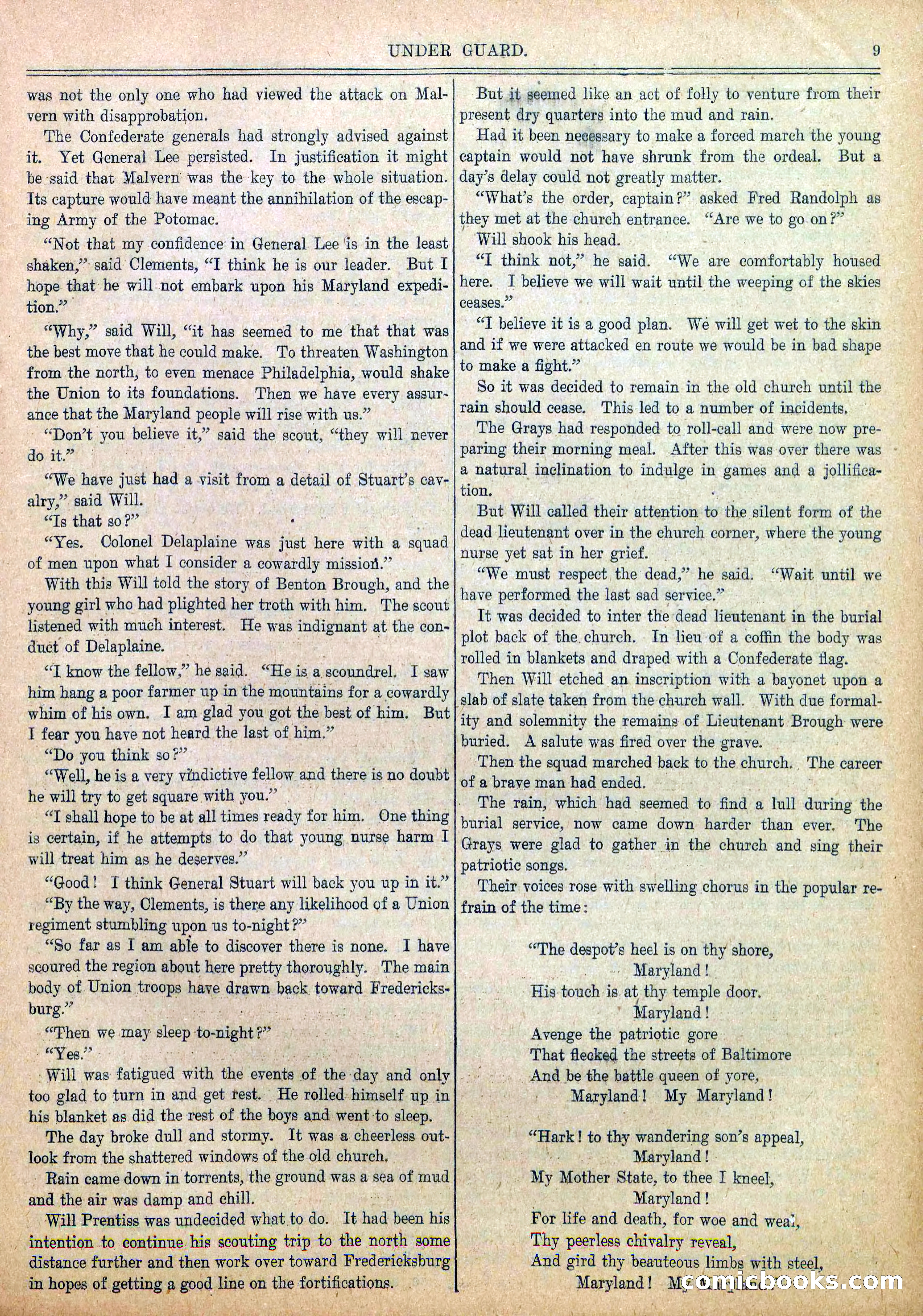 Blue and Gray Weekly, No. 24 — page 11 of 36