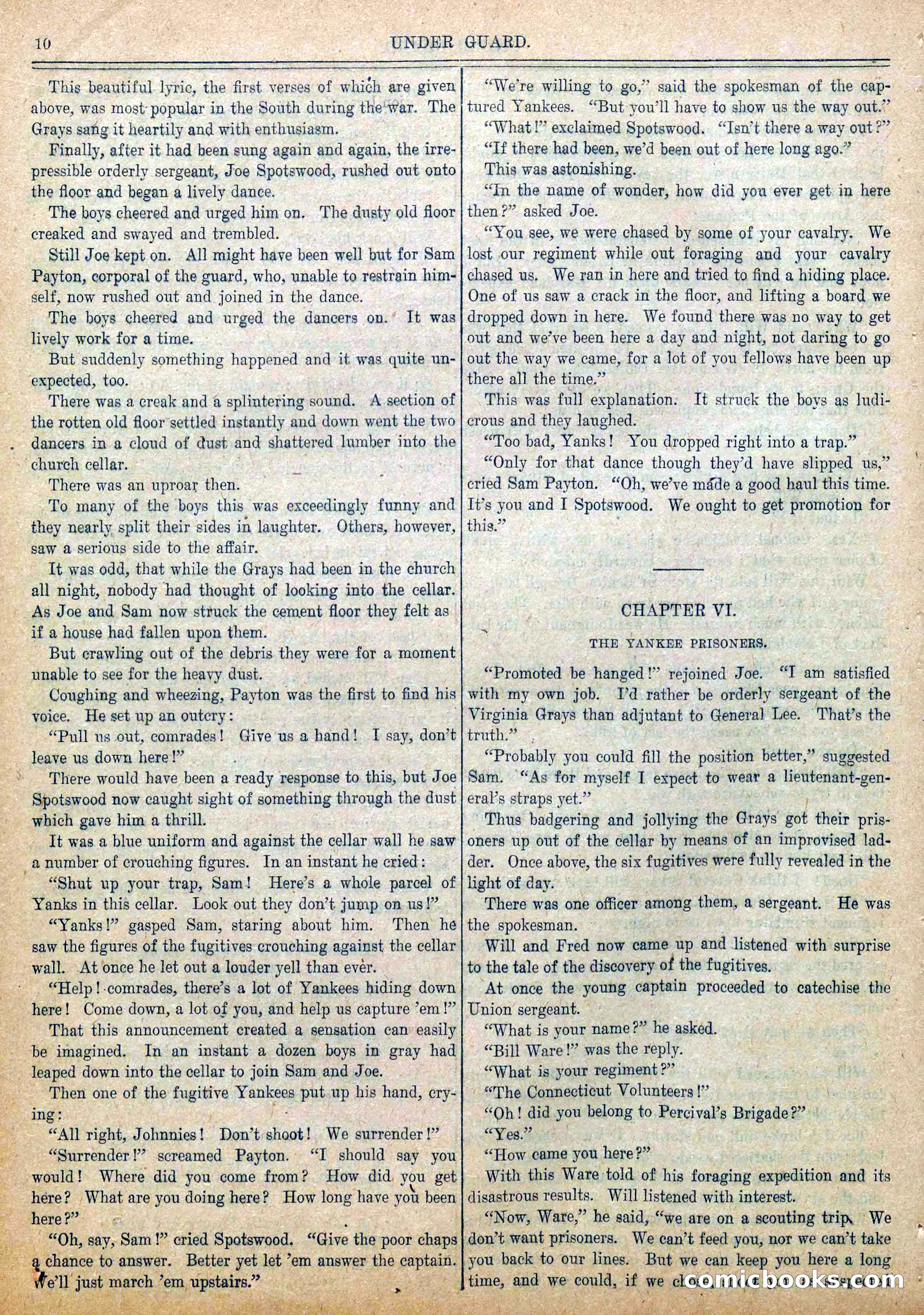 Blue and Gray Weekly, No. 24 — page 12 of 36