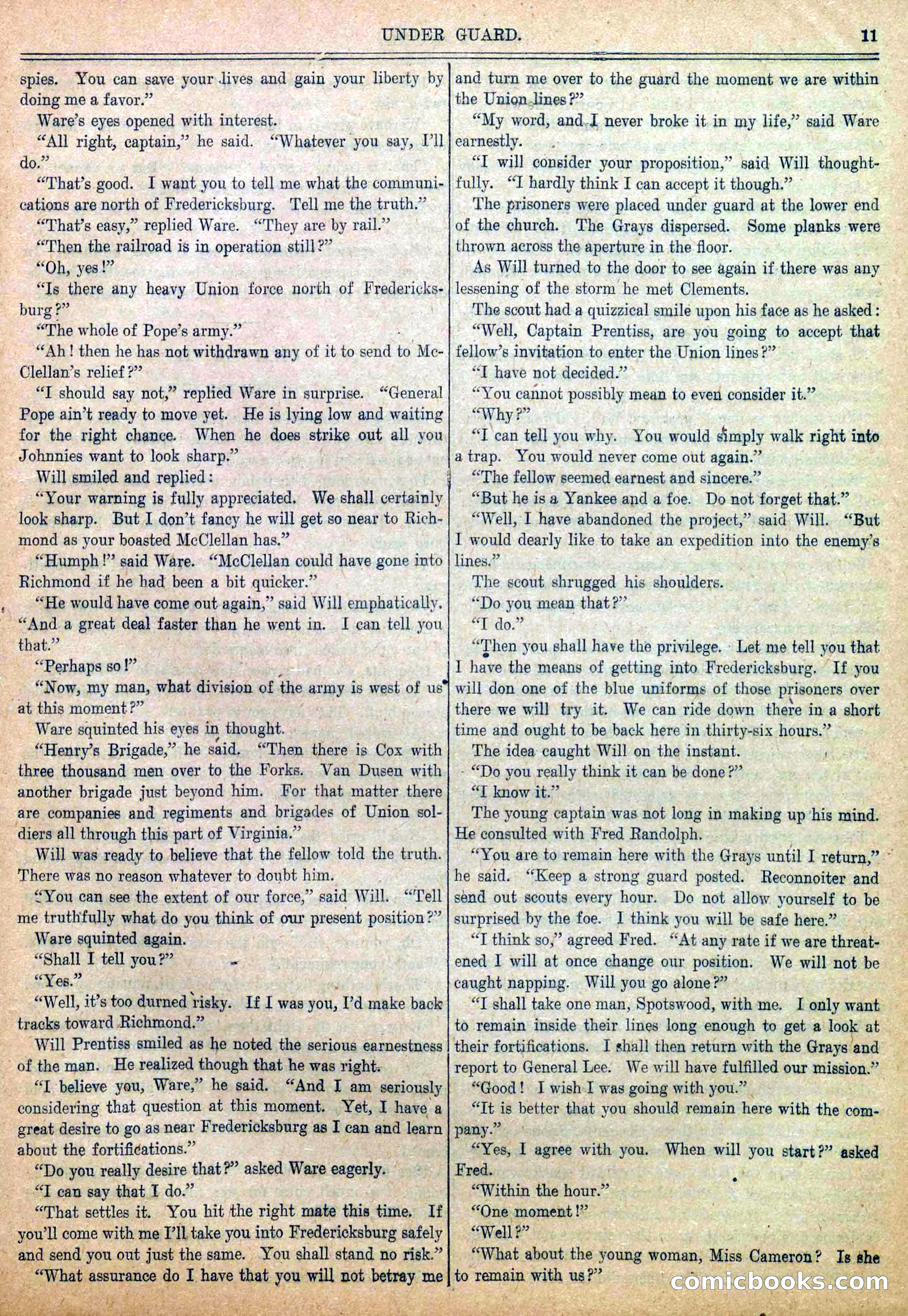 Blue and Gray Weekly, No. 24 — page 13 of 36