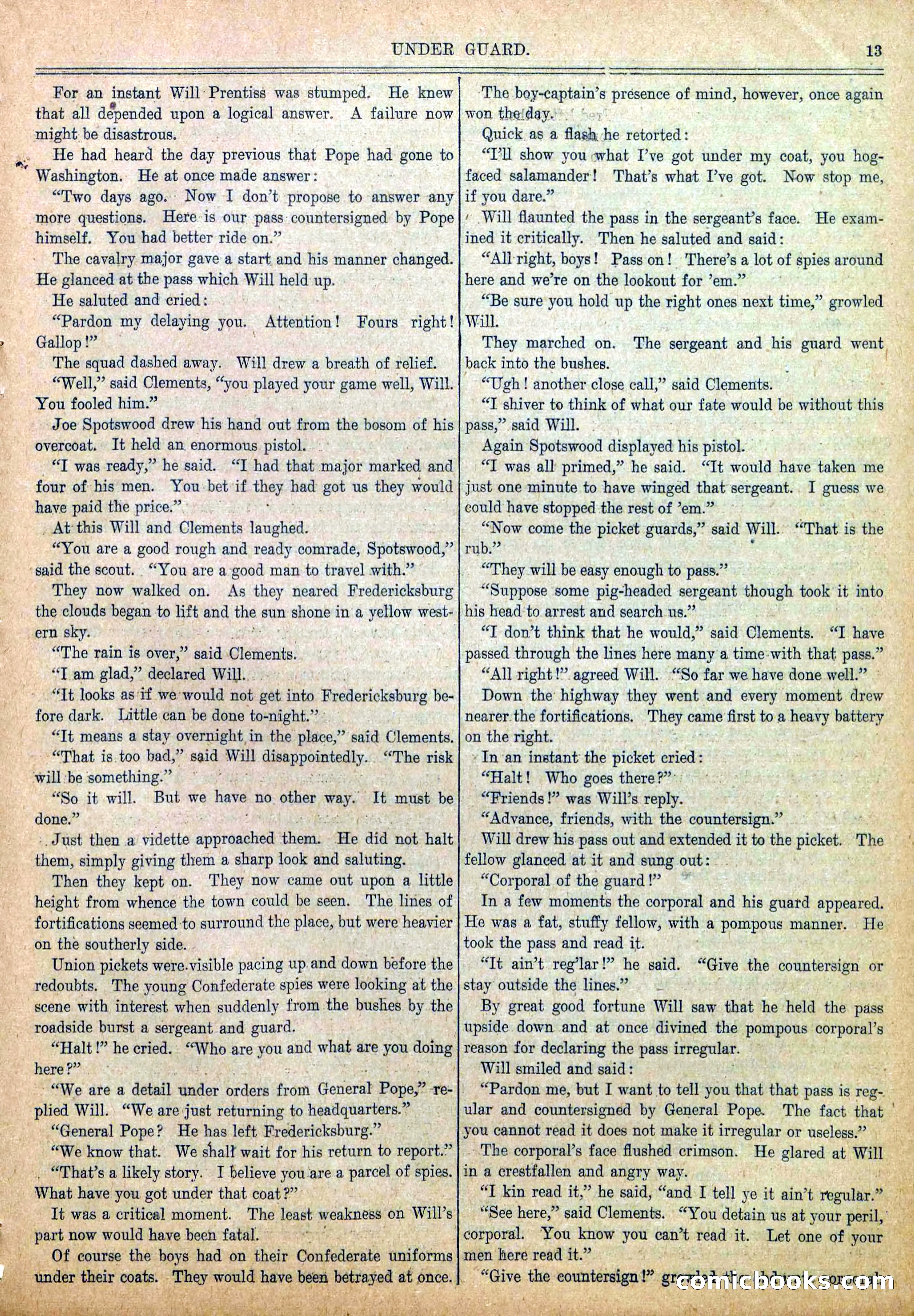 Blue and Gray Weekly, No. 24 — page 15 of 36