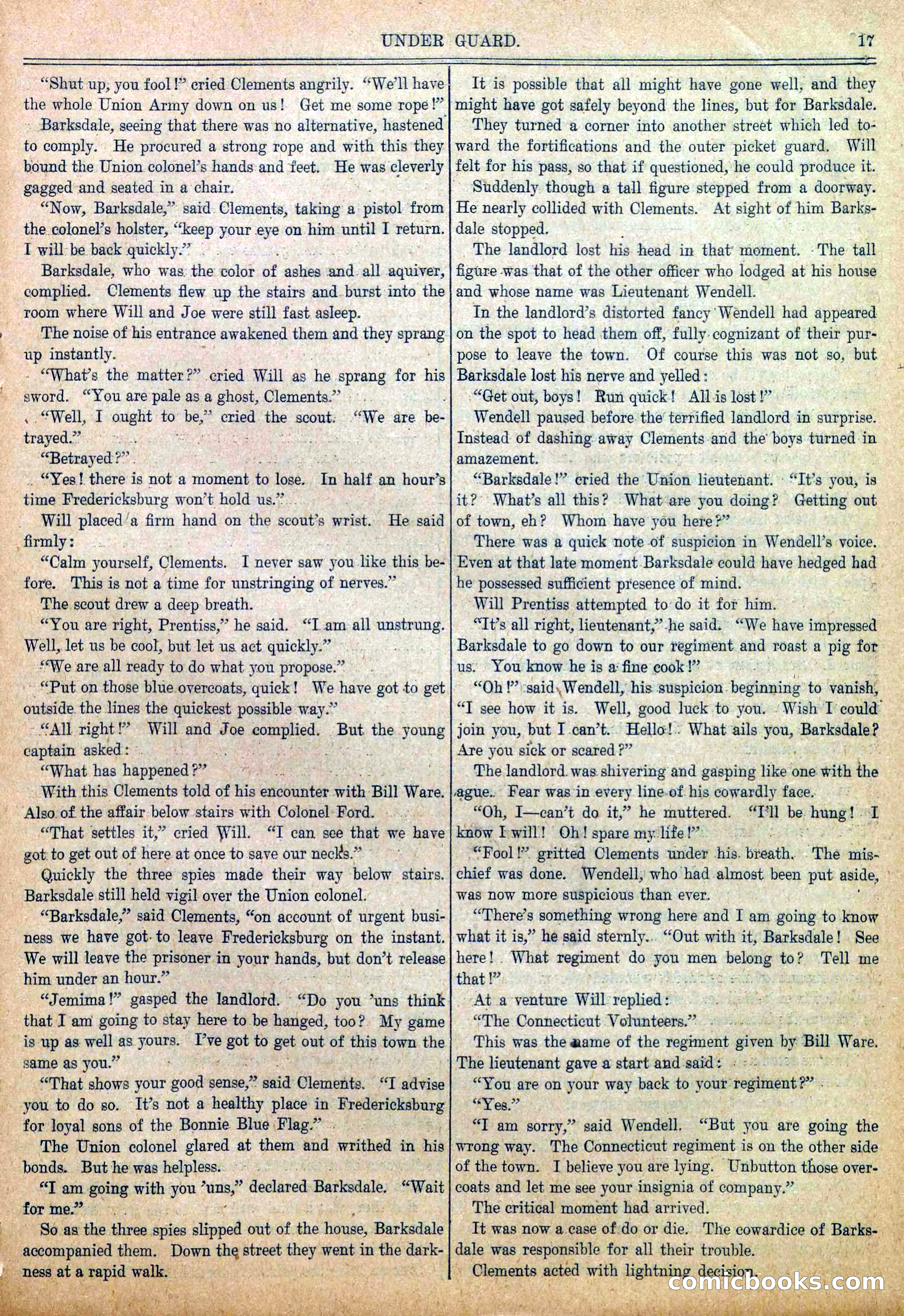 Blue and Gray Weekly, No. 24 — page 19 of 36
