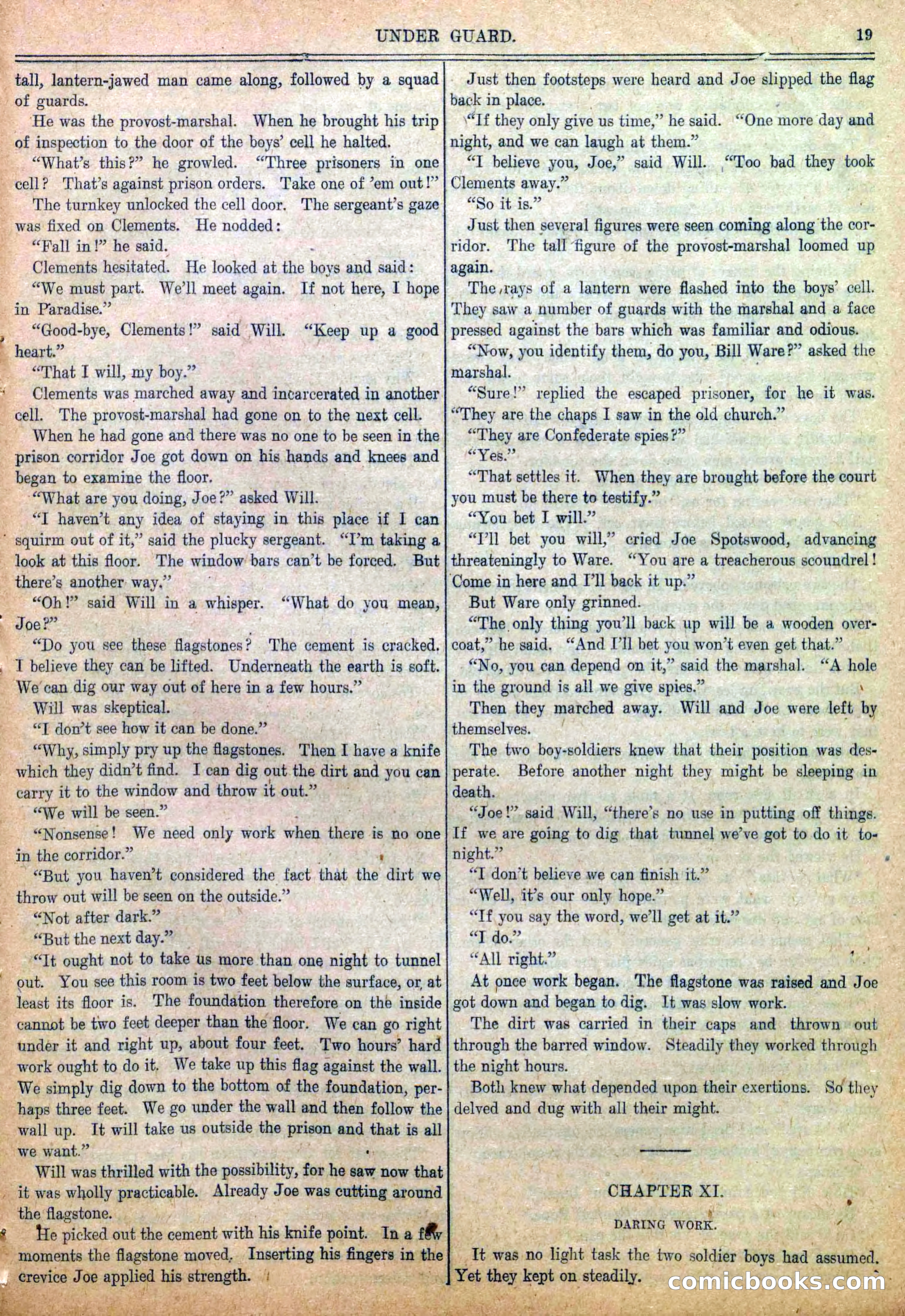 Blue and Gray Weekly, No. 24 — page 21 of 36