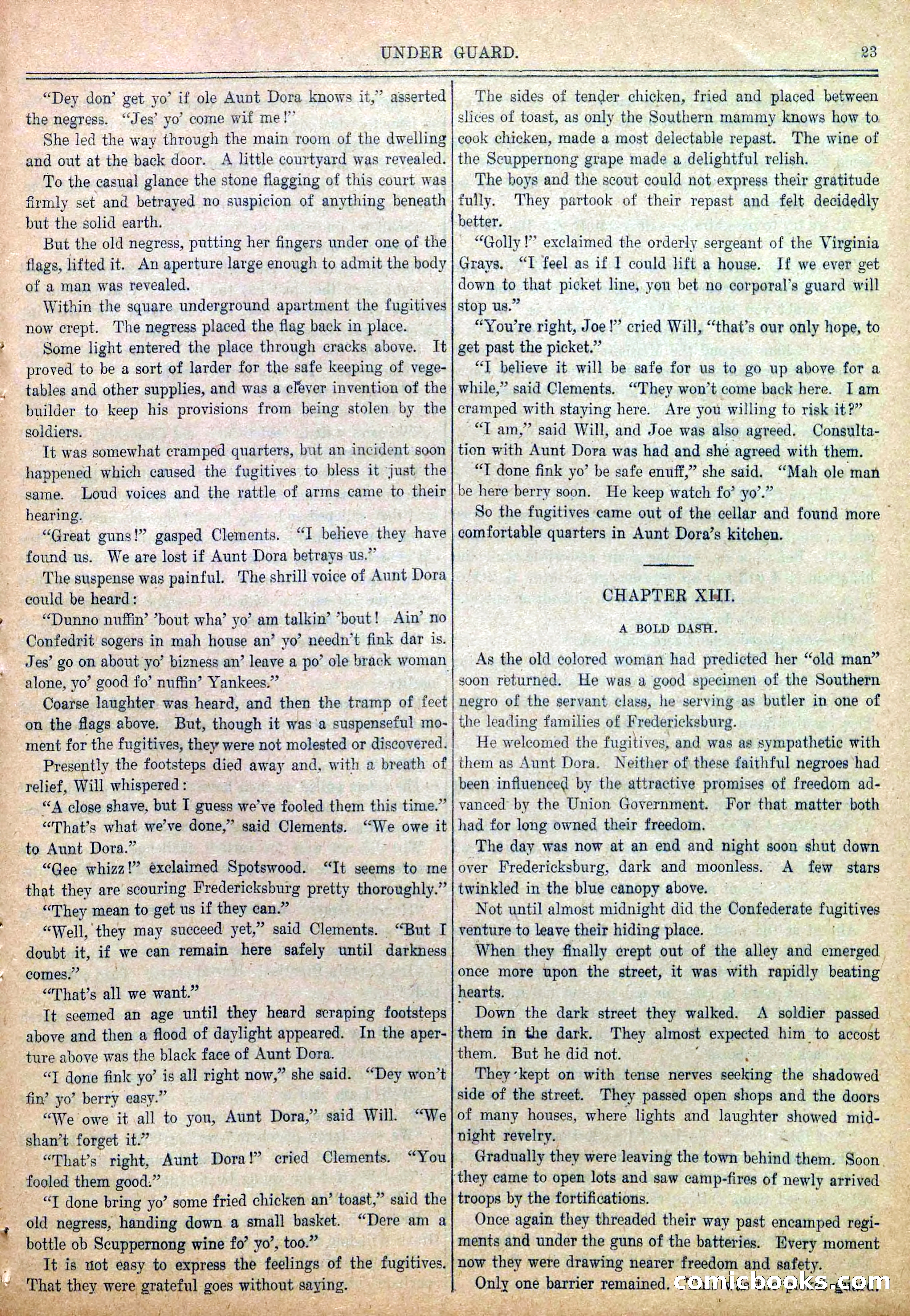 Blue and Gray Weekly, No. 24 — page 25 of 36