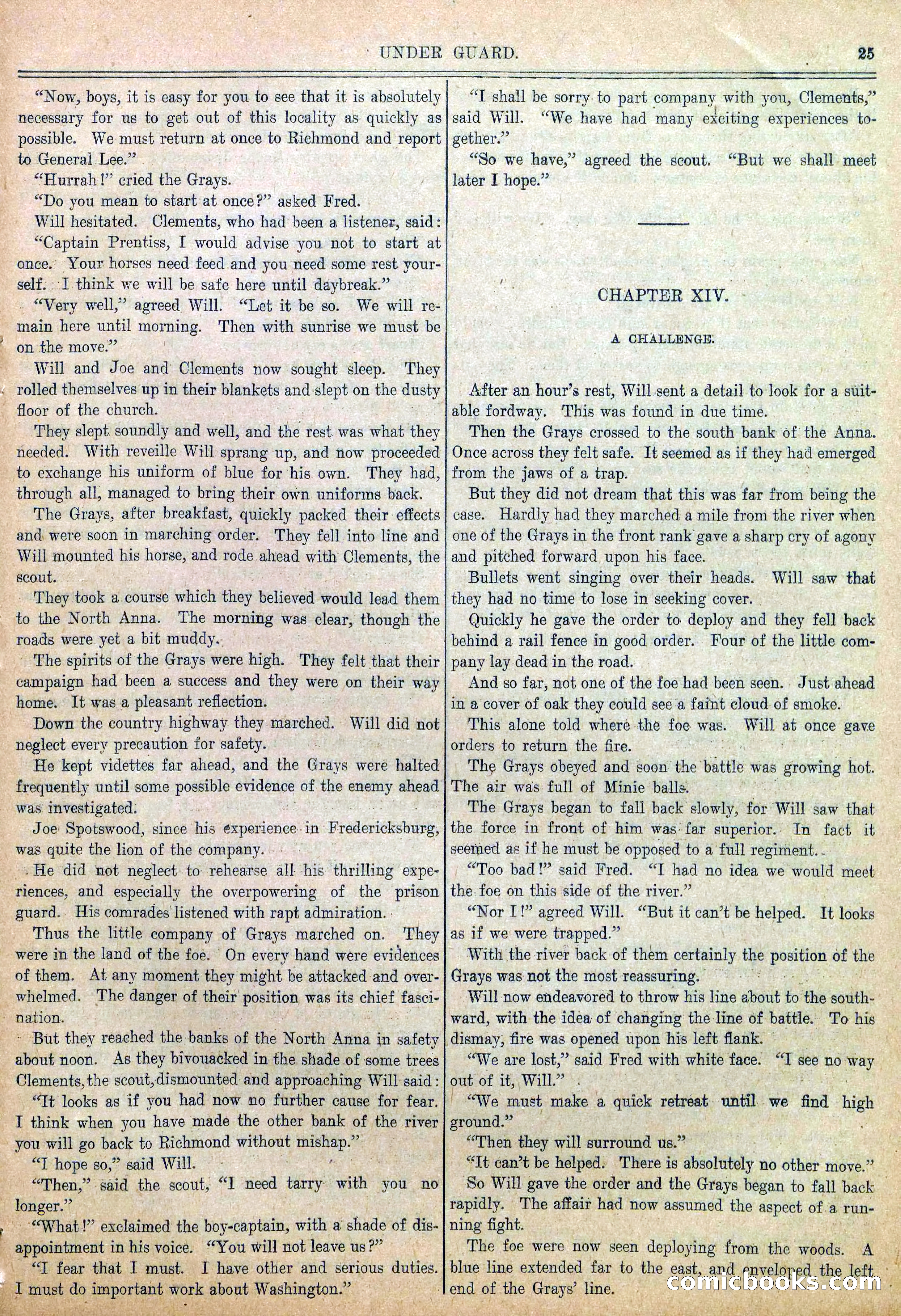 Blue and Gray Weekly, No. 24 — page 27 of 36