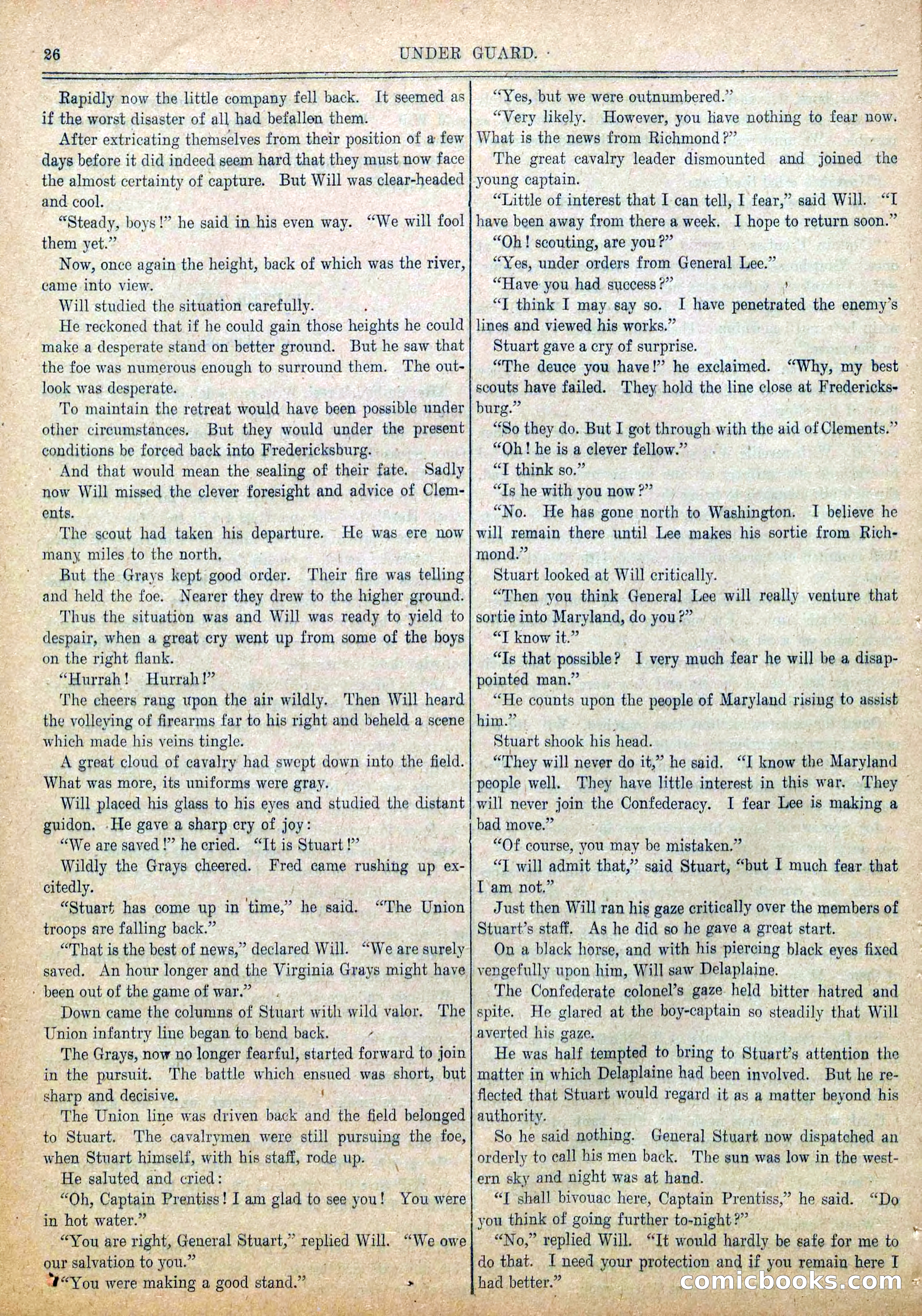 Blue and Gray Weekly, No. 24 — page 28 of 36