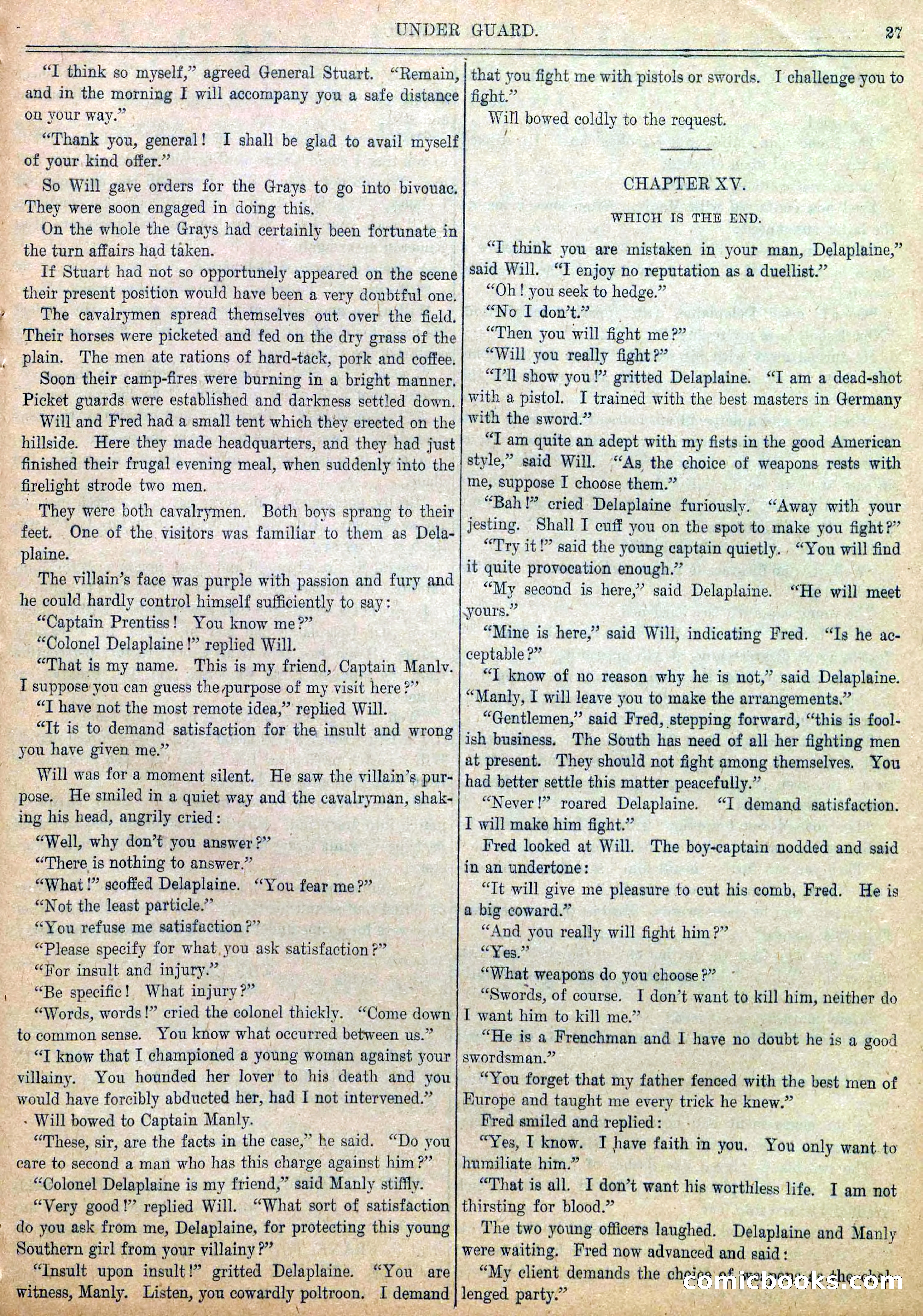 Blue and Gray Weekly, No. 24 — page 29 of 36