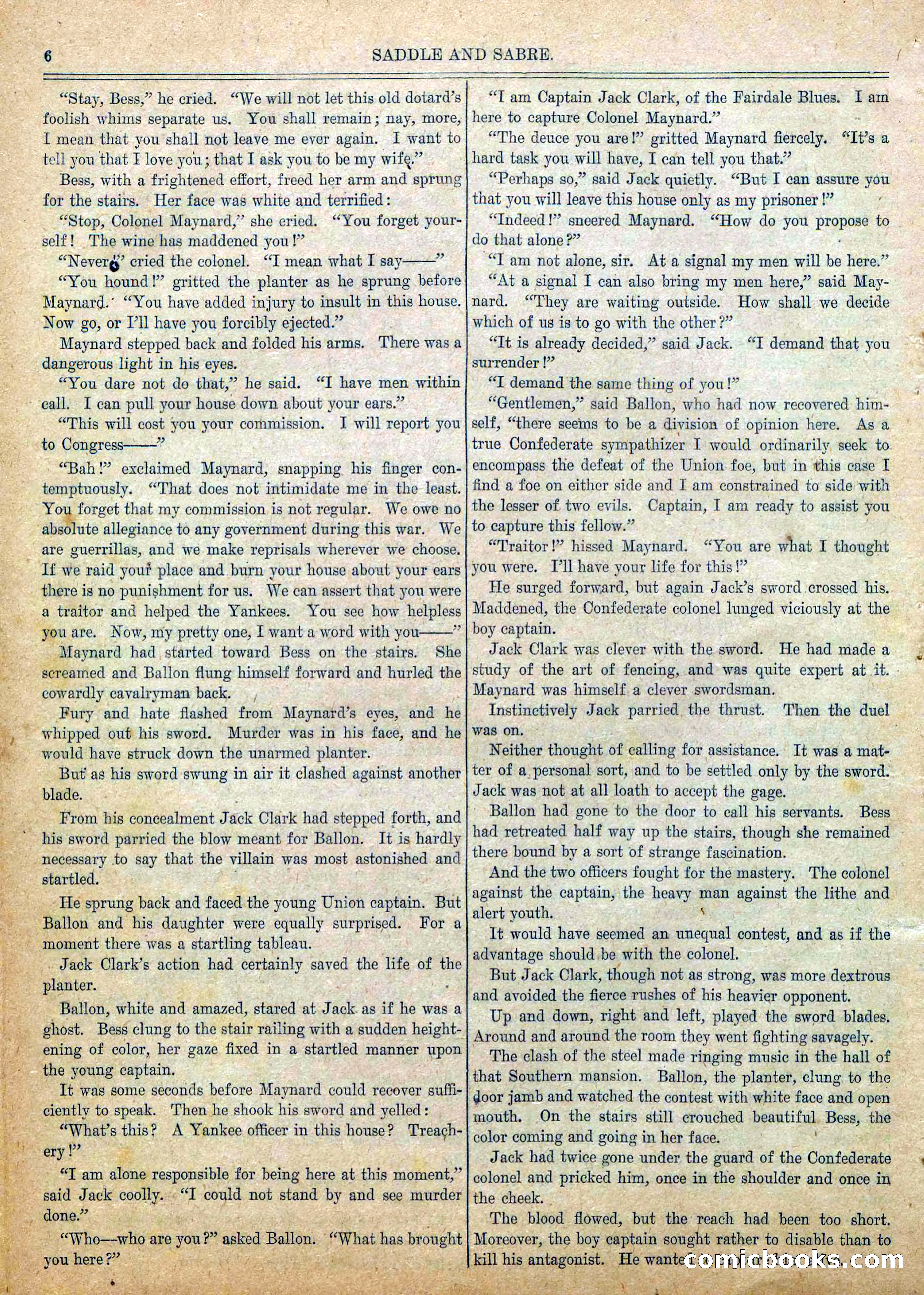 Blue and Gray Weekly, No. 25 — page 8 of 36