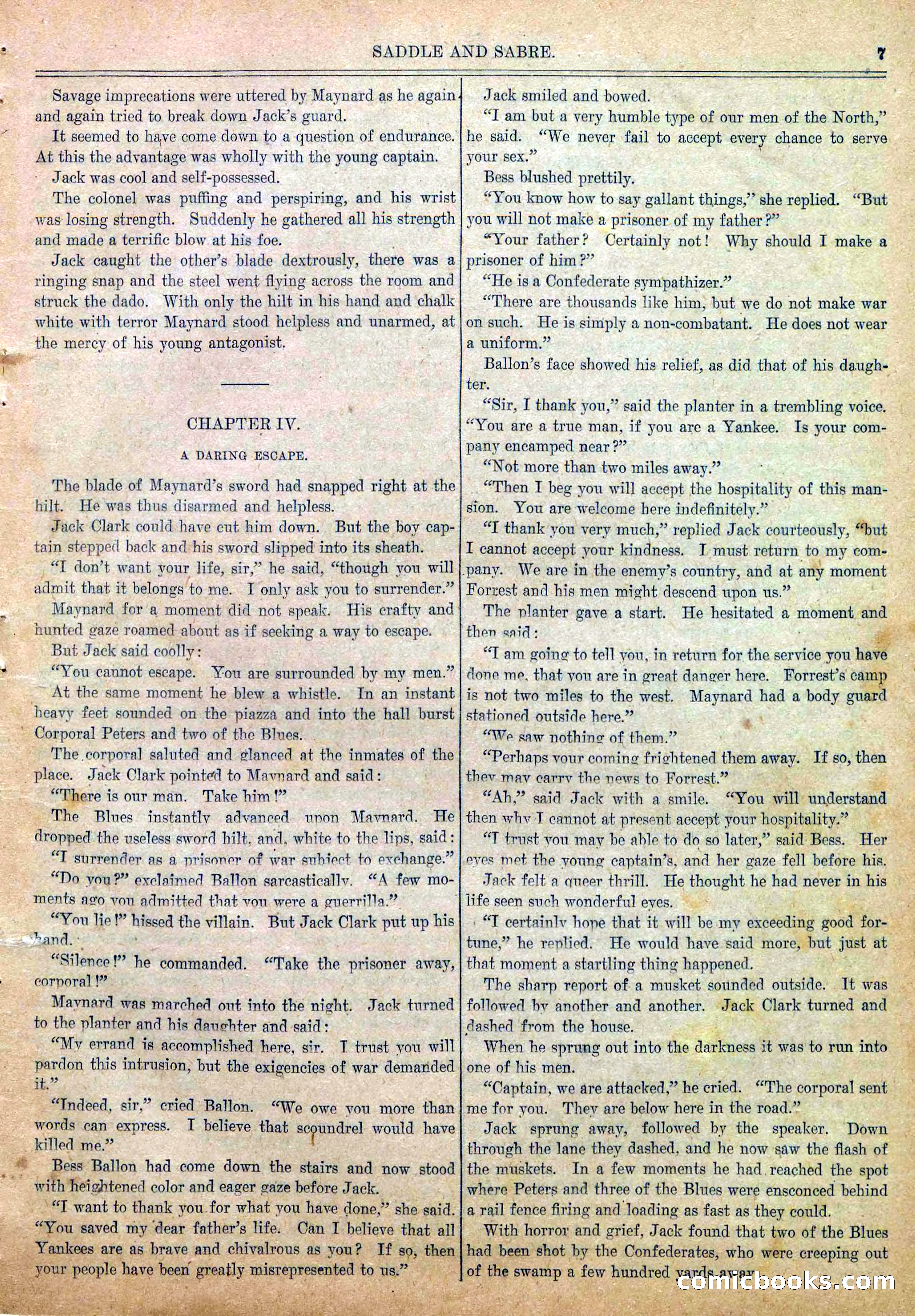 Blue and Gray Weekly, No. 25 — page 9 of 36