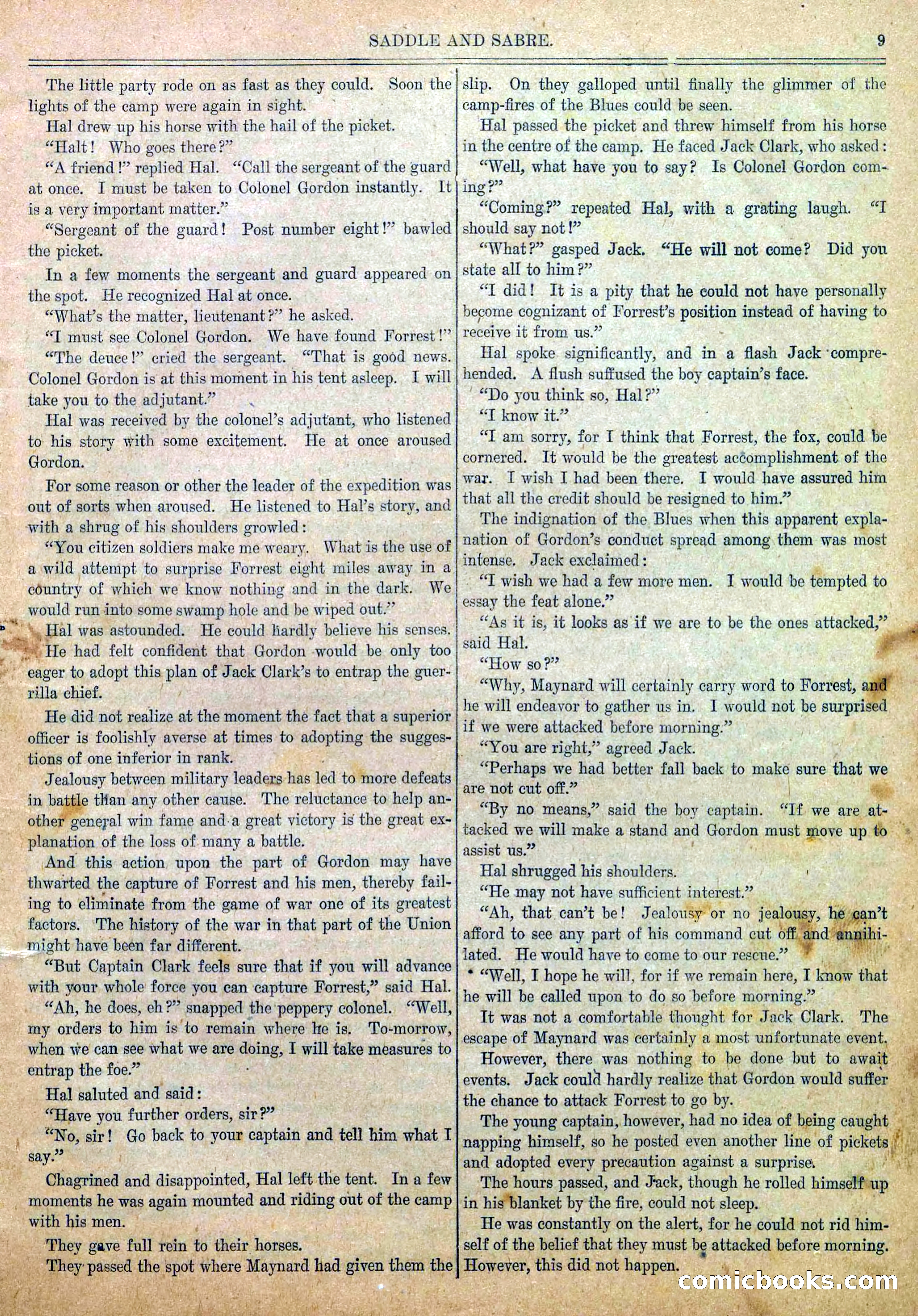 Blue and Gray Weekly, No. 25 — page 11 of 36