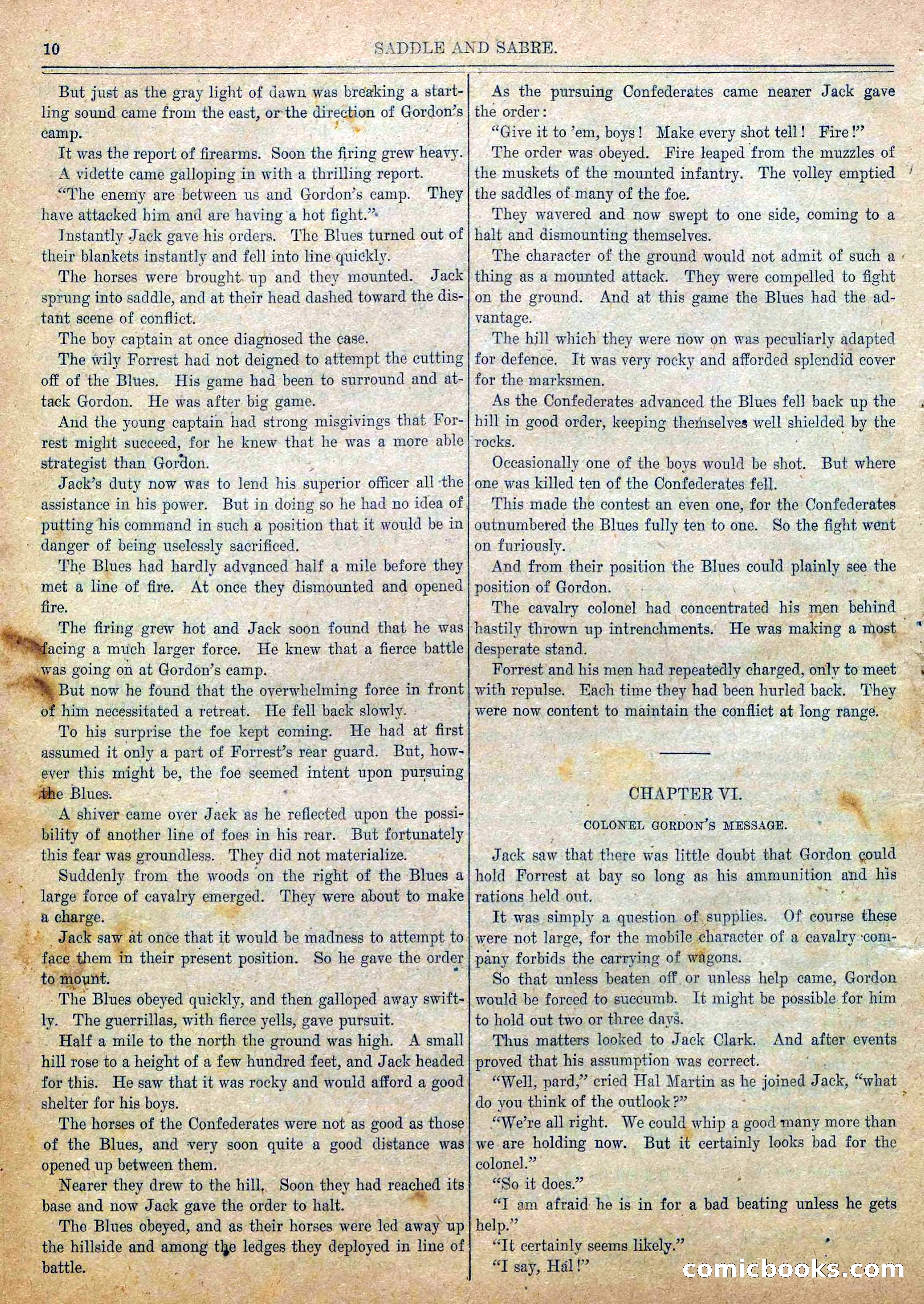 Blue and Gray Weekly, No. 25 — page 12 of 36
