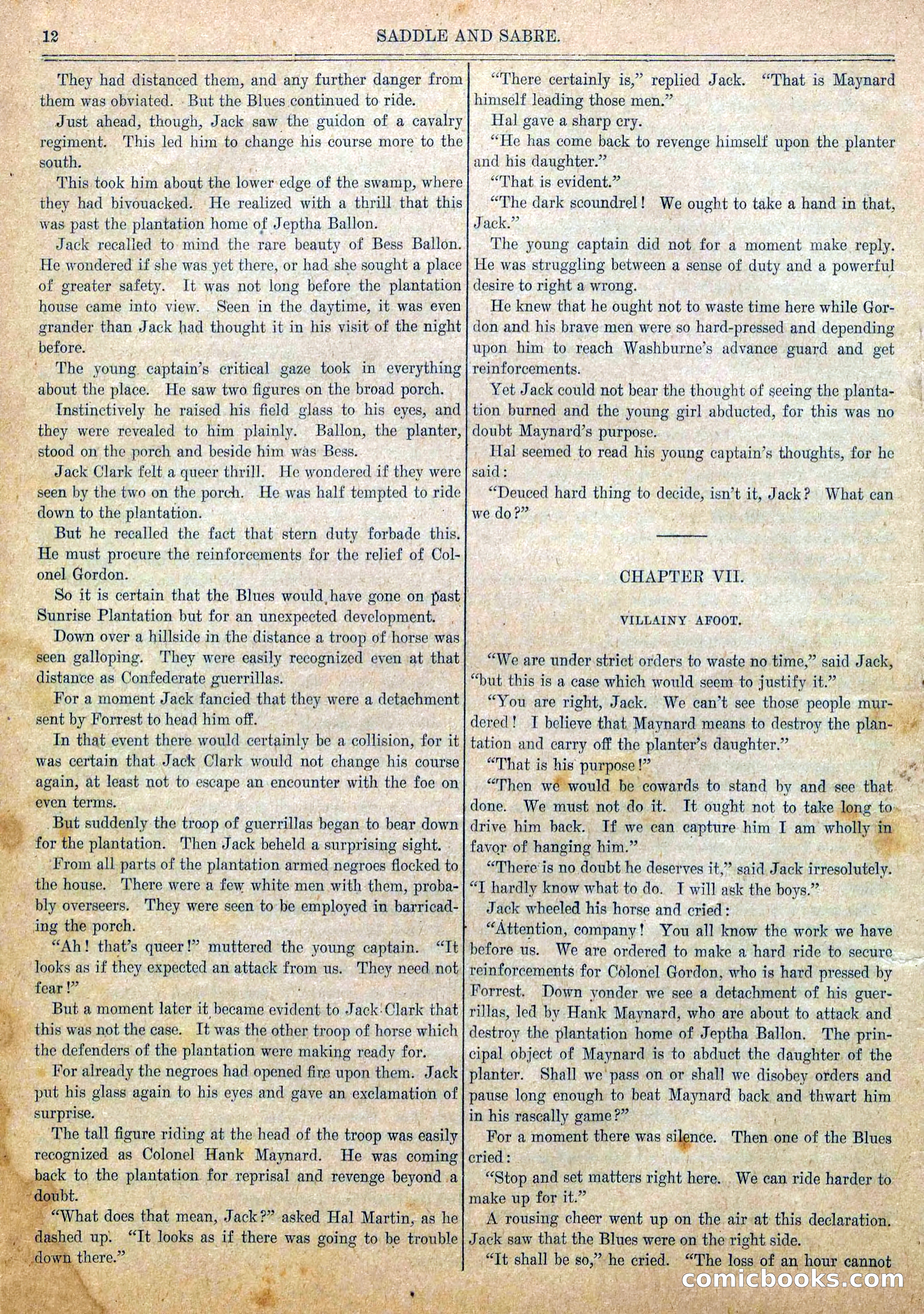 Blue and Gray Weekly, No. 25 — page 14 of 36