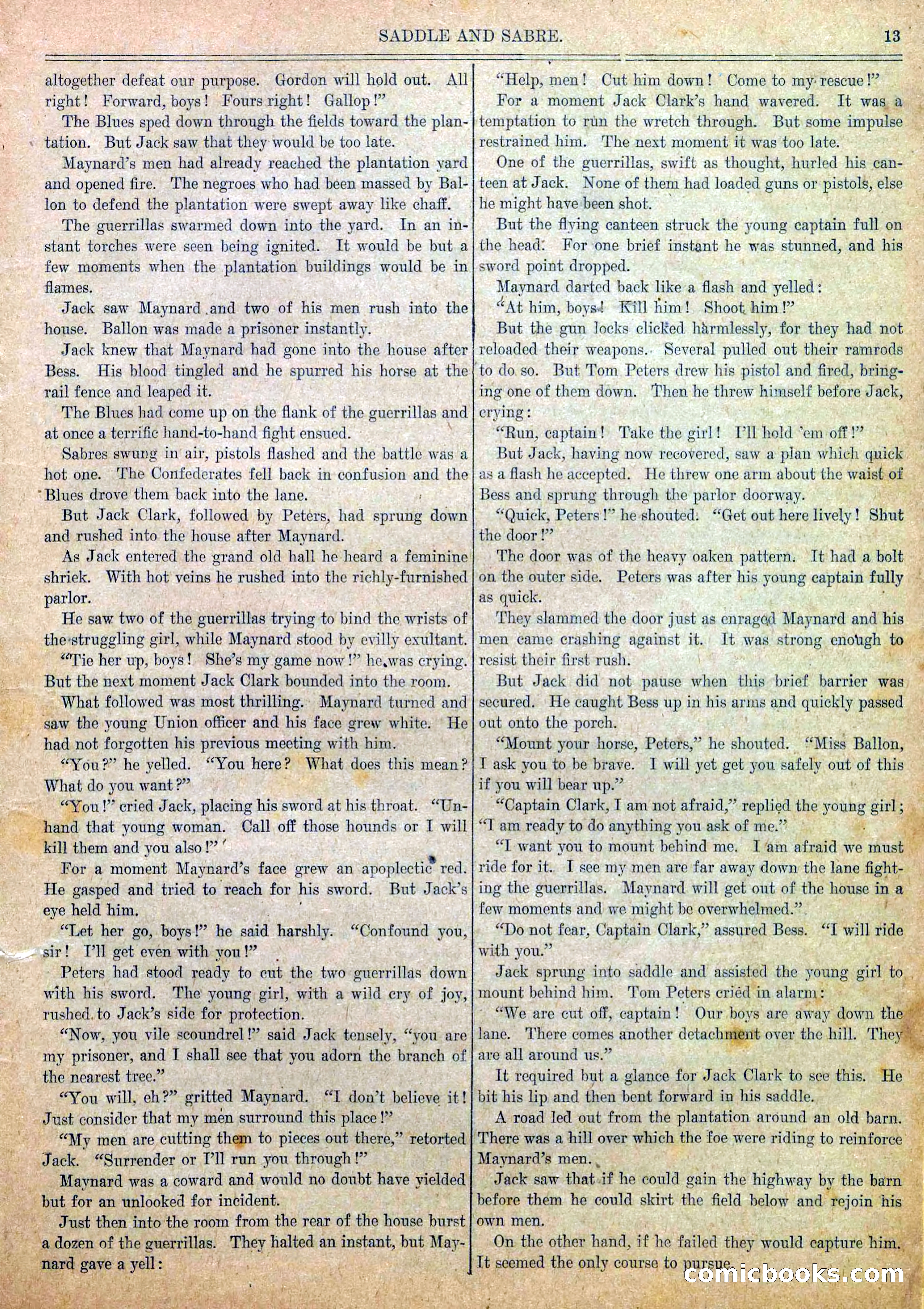Blue and Gray Weekly, No. 25 — page 15 of 36